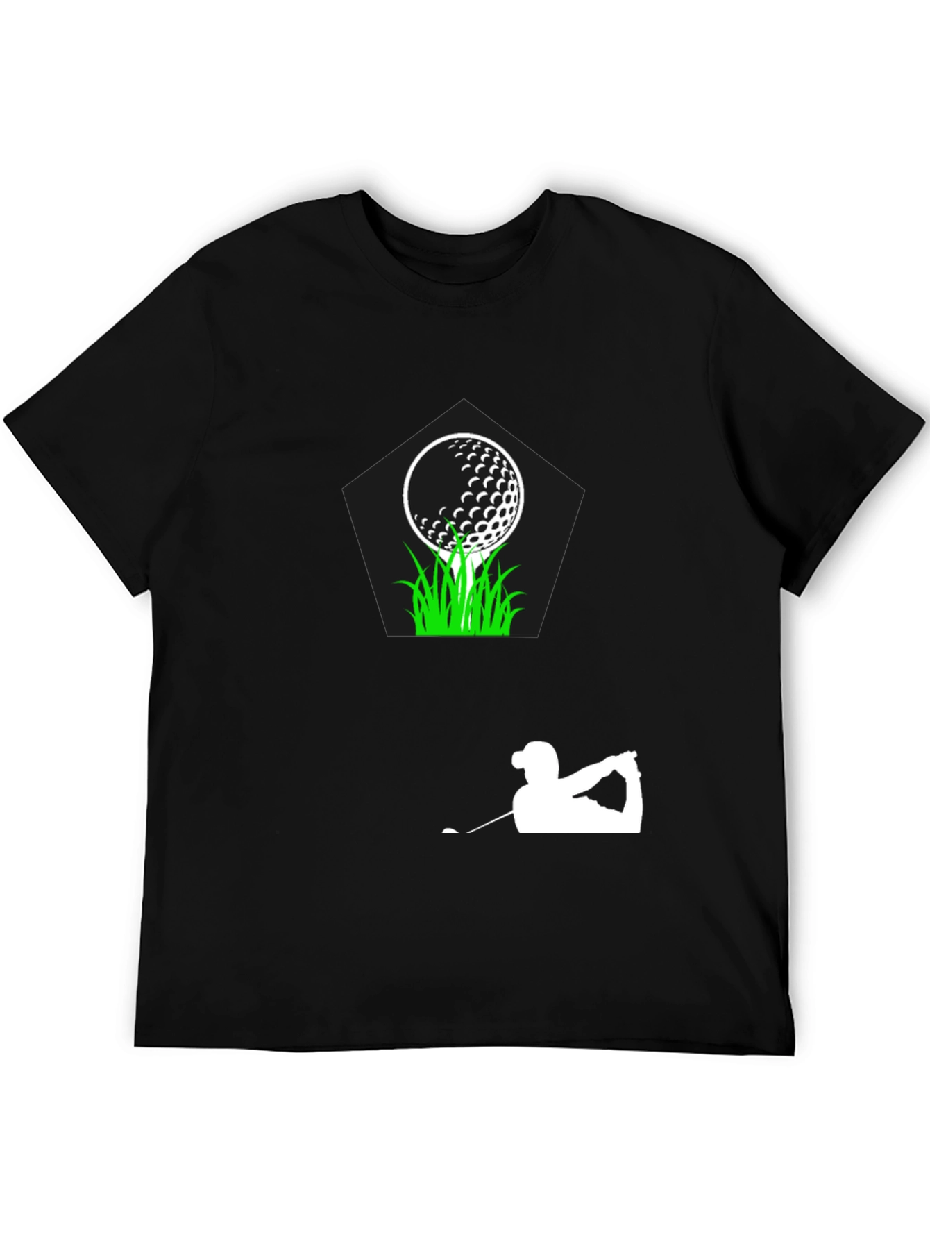 Golf Tee Shirt - Golfer Graphic Tee