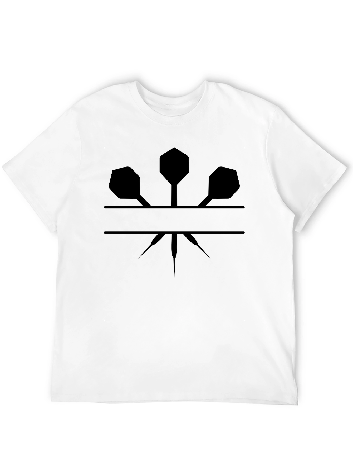 Darts Graphic Tee - Black T-Shirt
