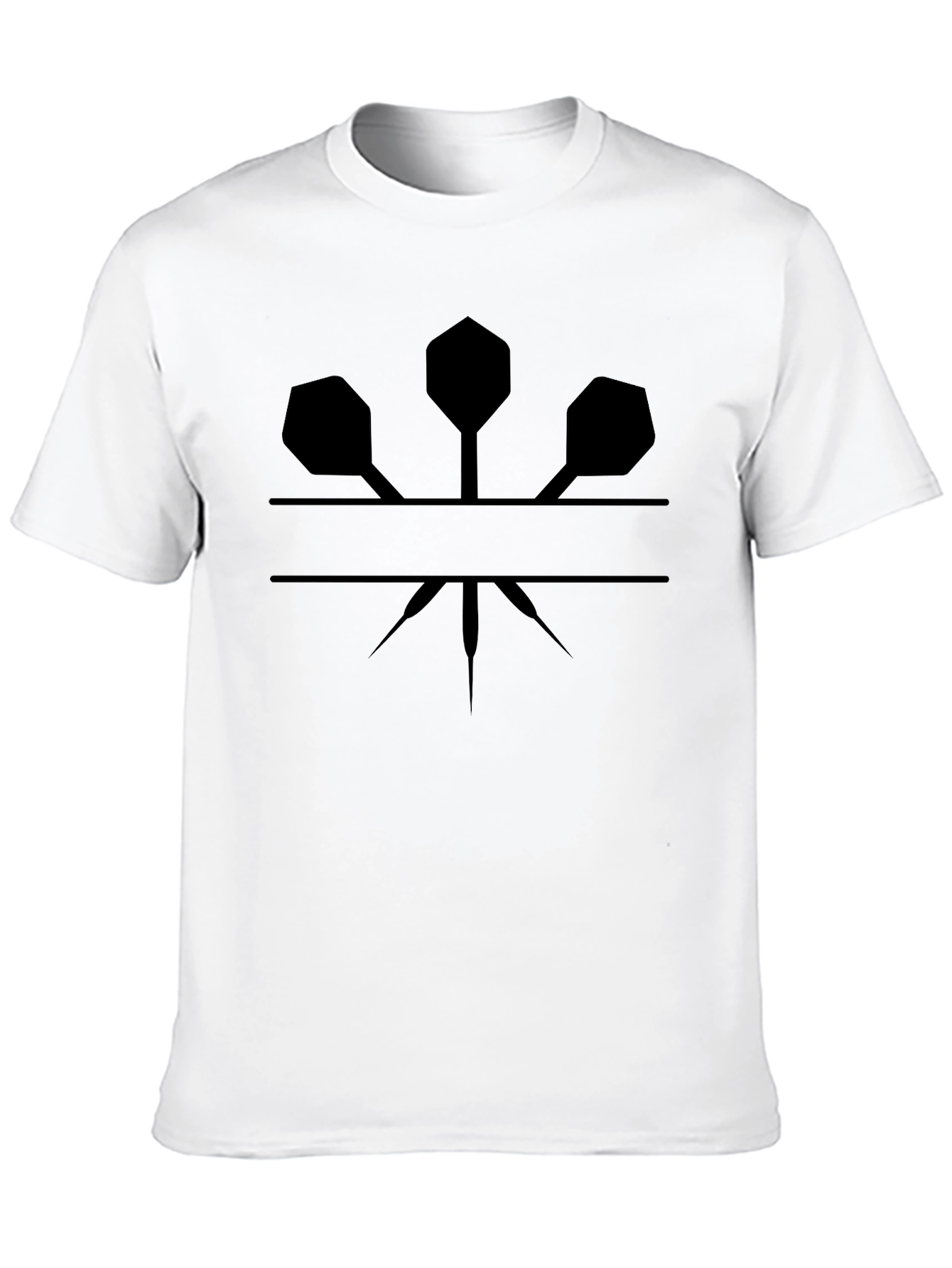 Darts Graphic Tee - Black T-Shirt