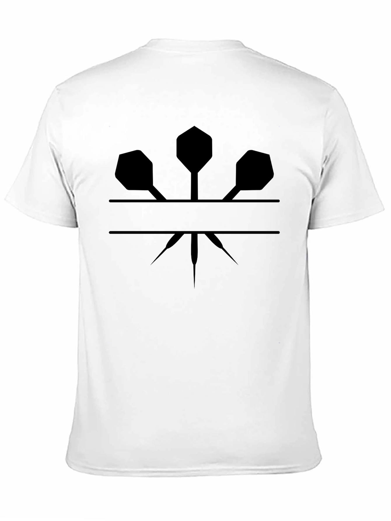 Darts Graphic Tee - Black T-Shirt