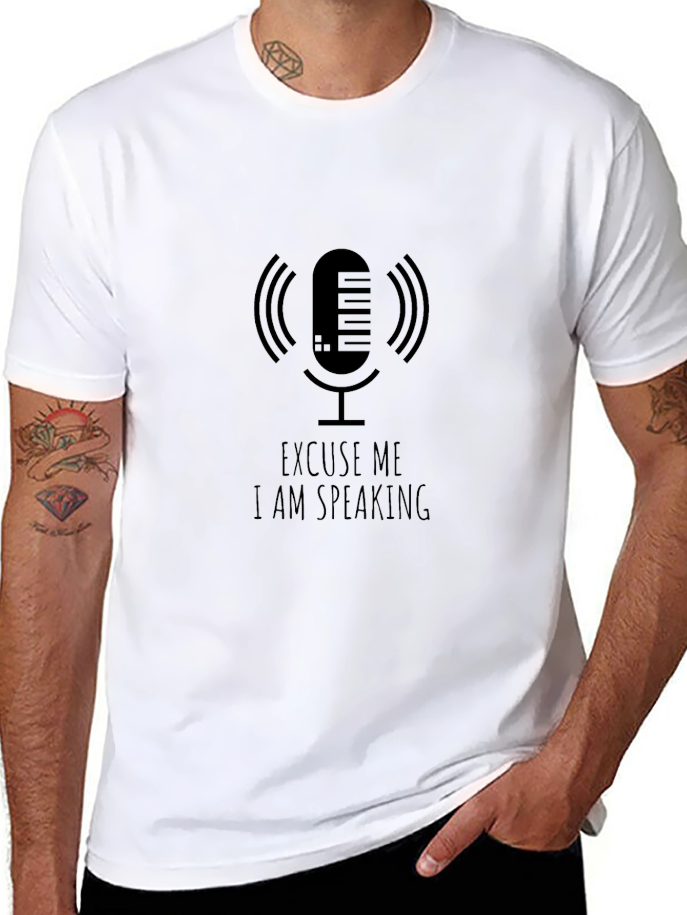 Excuse Me I Am Speaking Graphic Tee