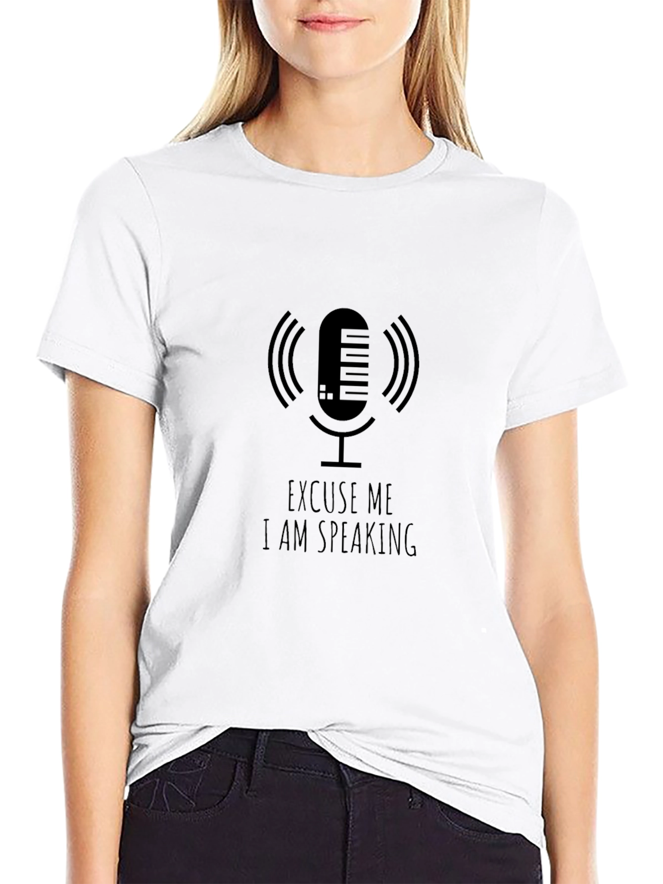 Excuse Me I Am Speaking Graphic Tee
