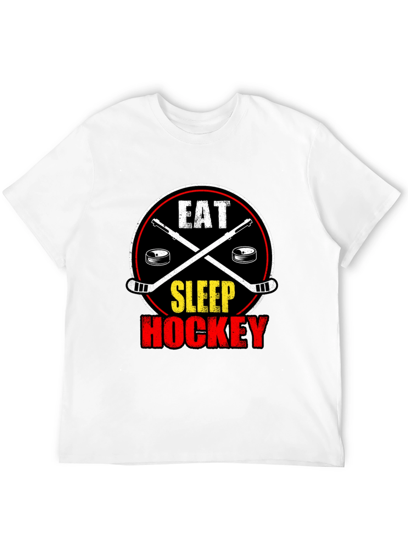 Eat Sleep Hockey Graphic T-Shirt
