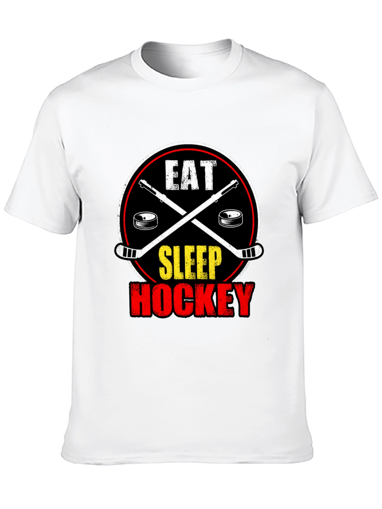 Eat Sleep Hockey Graphic T-Shirt