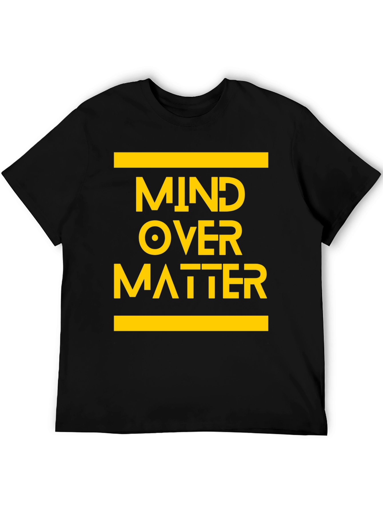 Mind Over Matter Graphic Tee - Black