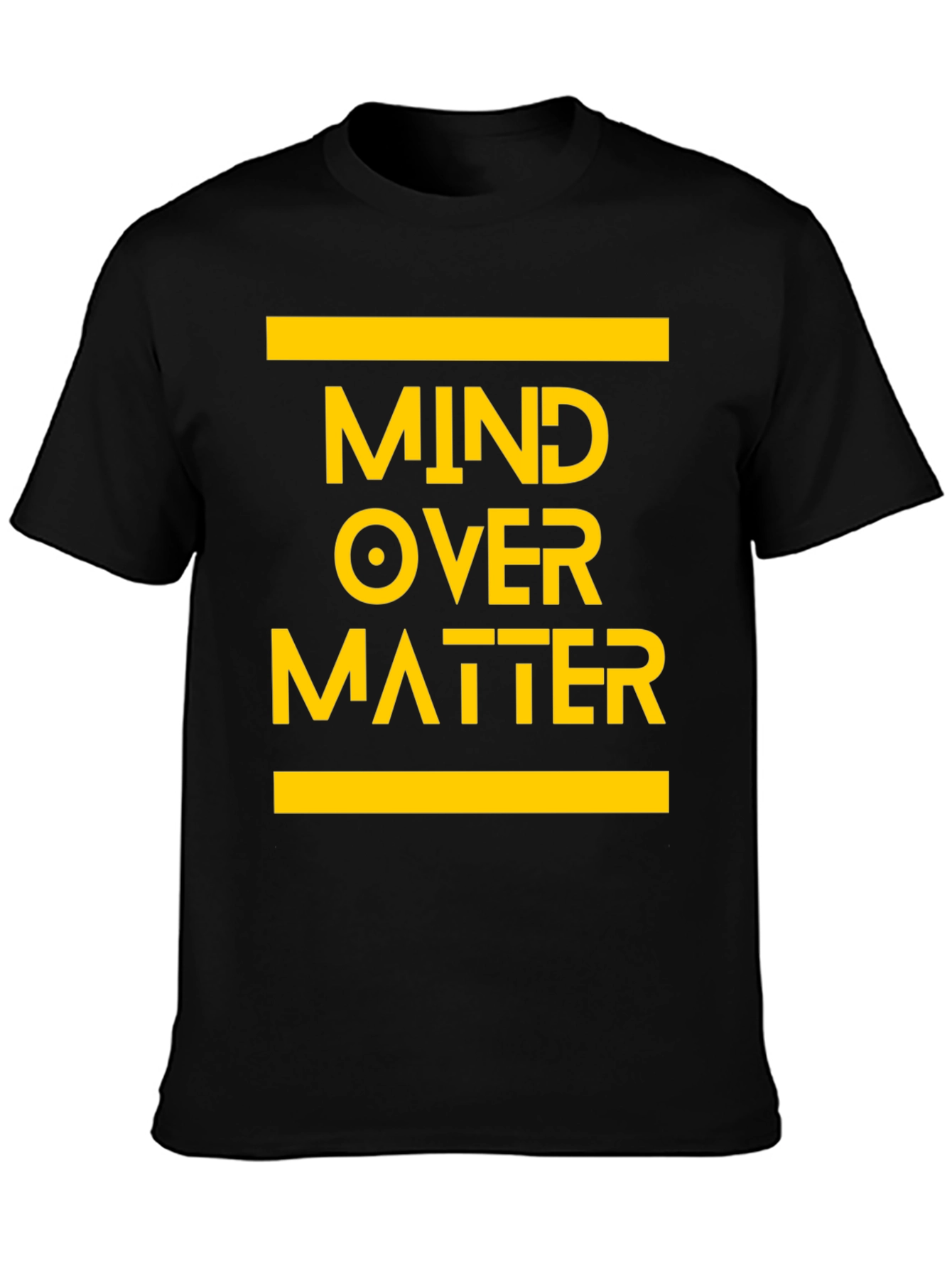 Mind Over Matter Graphic Tee - Black