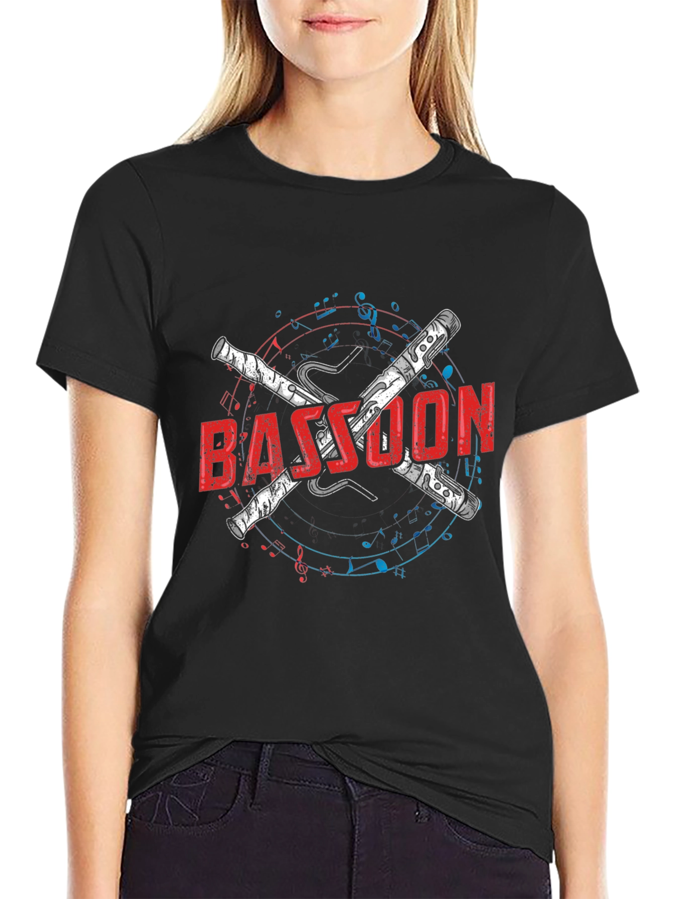 Bassoon Music T-Shirt - Musician Gift