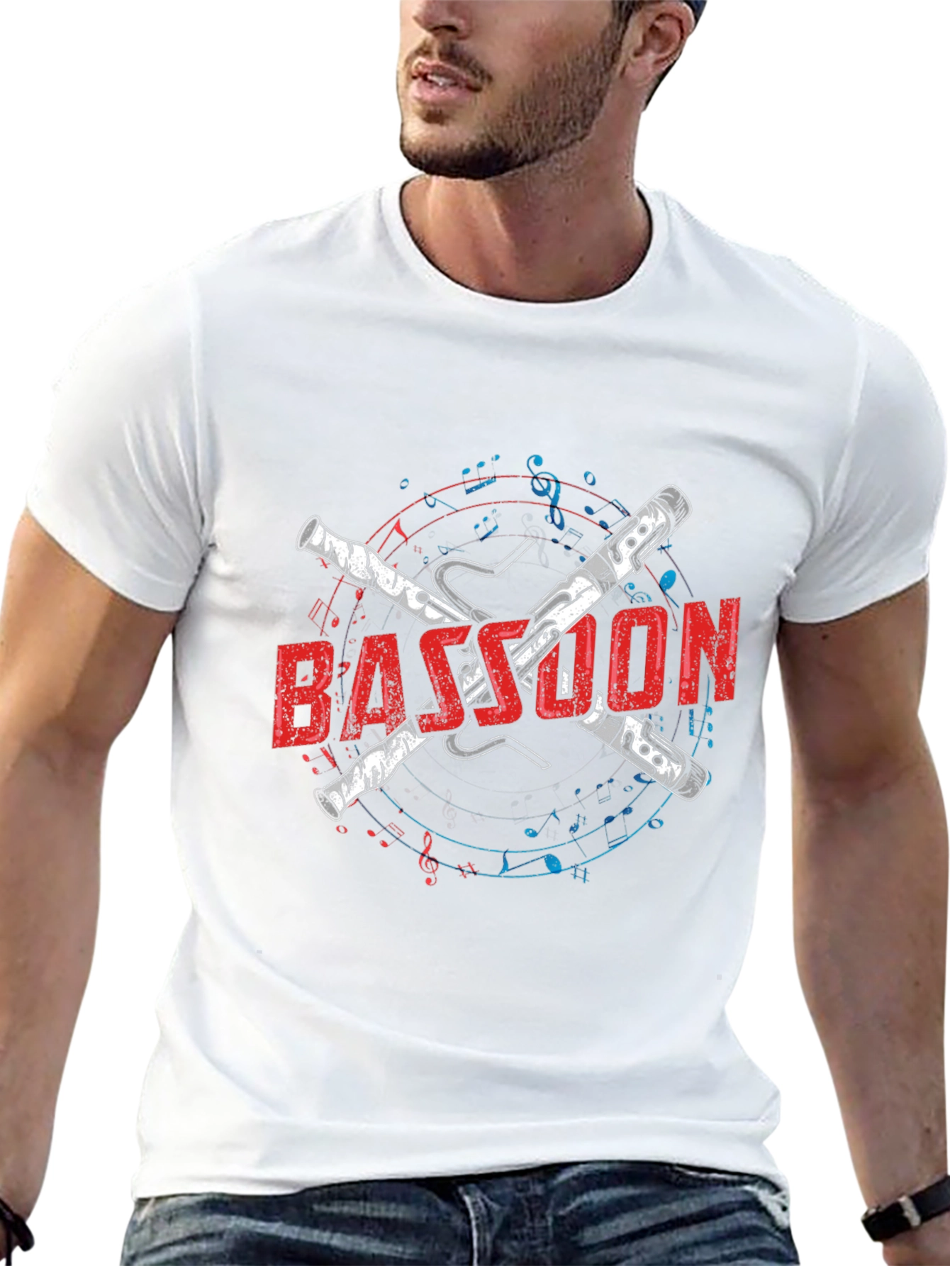 Bassoon Music T-Shirt - Musician Gift