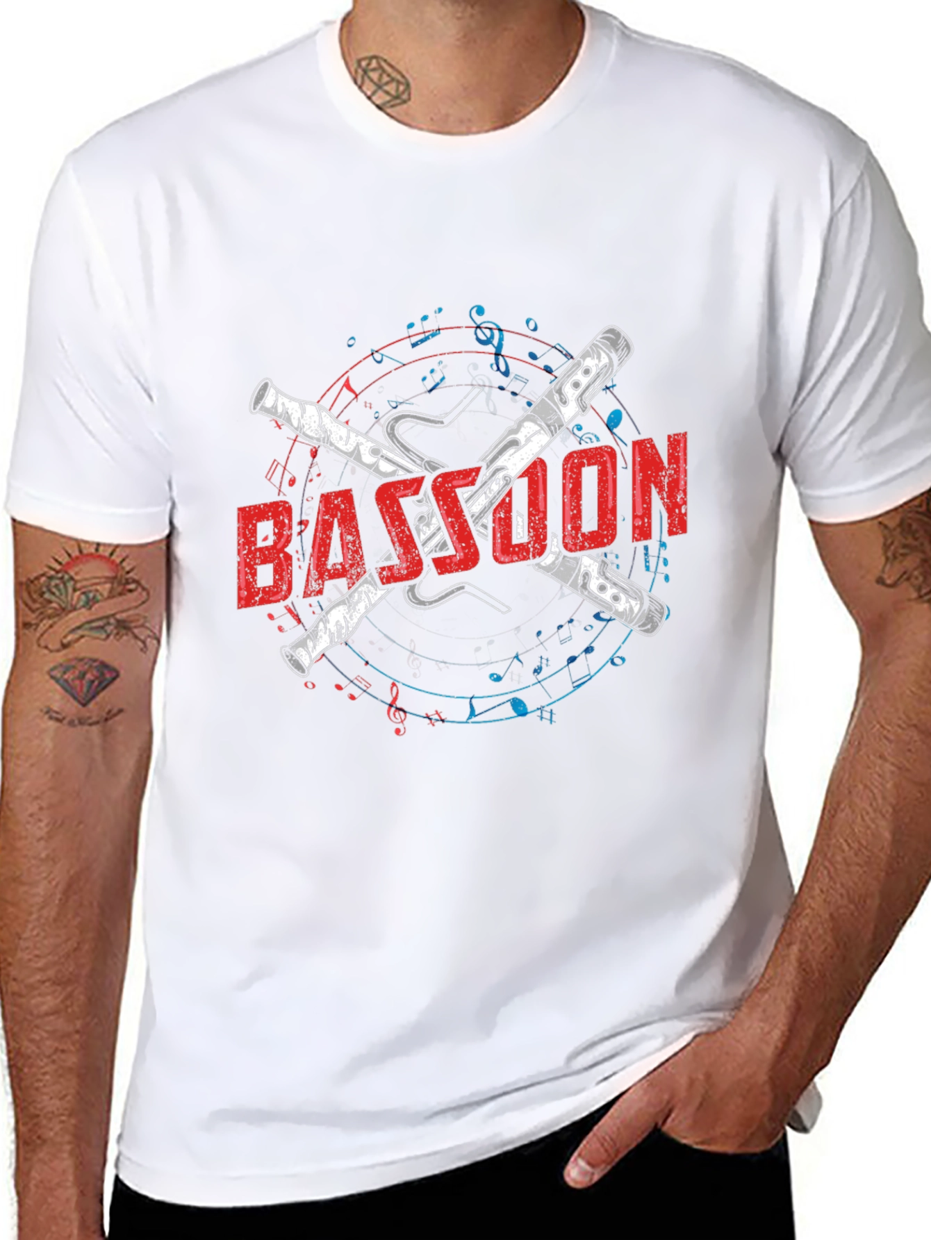 Bassoon Music T-Shirt - Musician Gift
