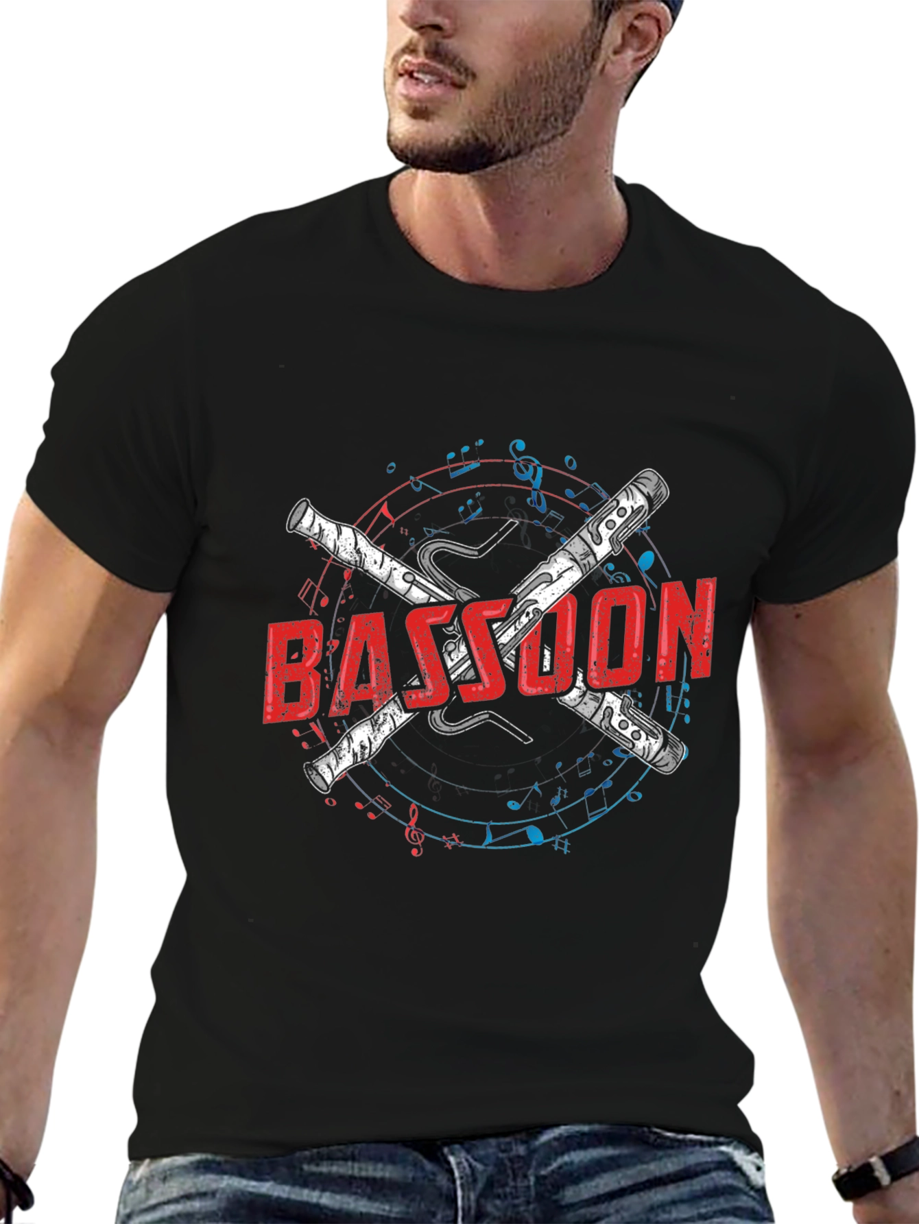 Bassoon Music T-Shirt - Musician Gift