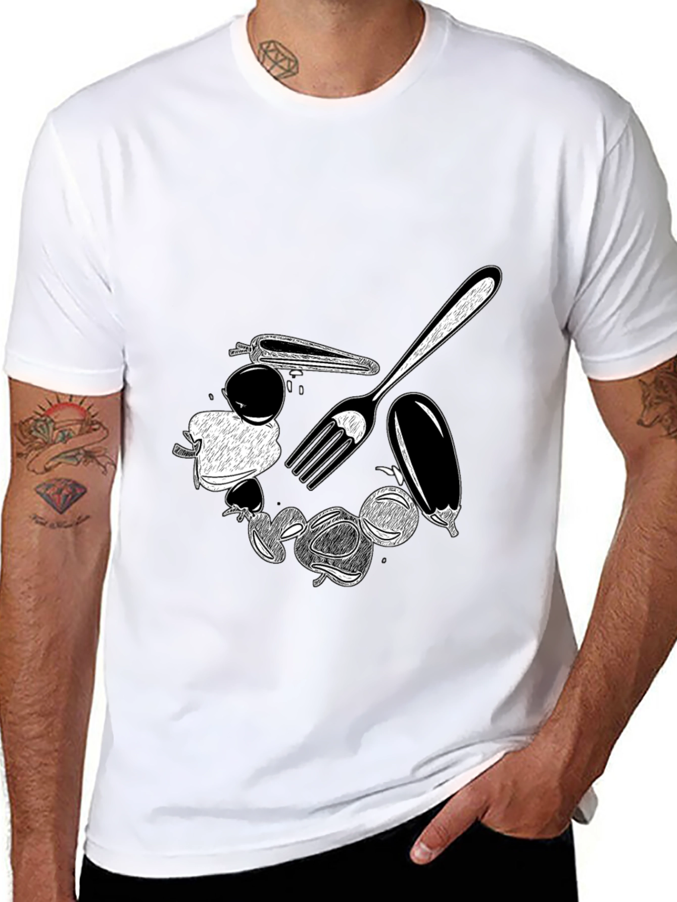 Culinary Graphic T-Shirt