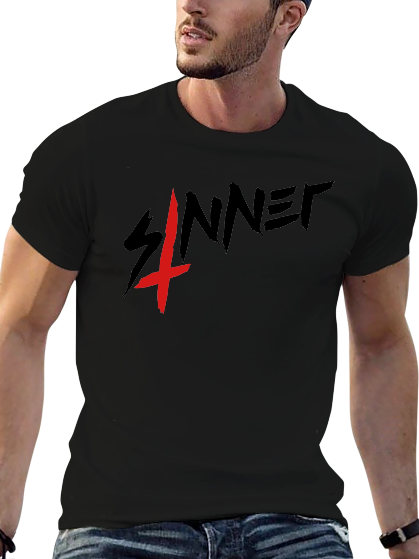 Sinner T-Shirt - Bold Graphic Tee Premium Cotton