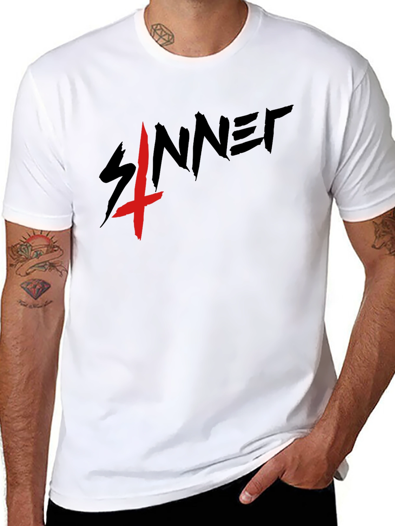 Sinner T-Shirt - Bold Graphic Tee Premium Cotton