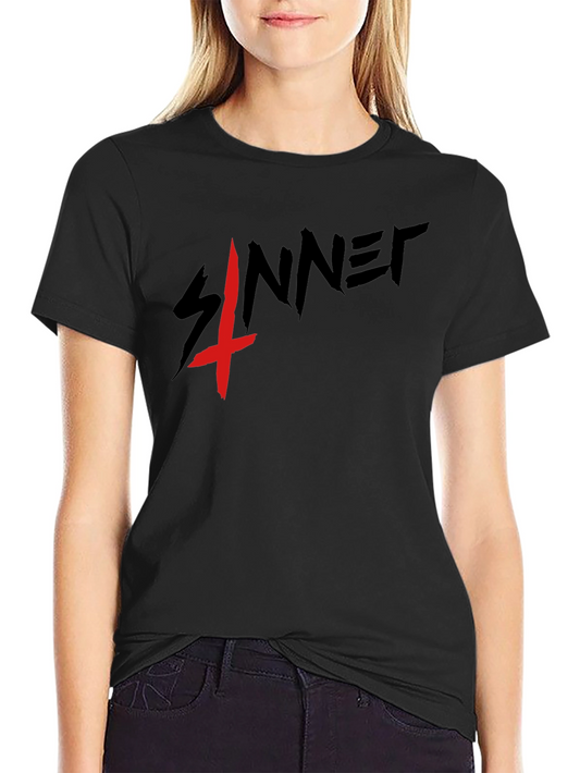 Sinner T-Shirt - Bold Graphic Tee Premium Cotton