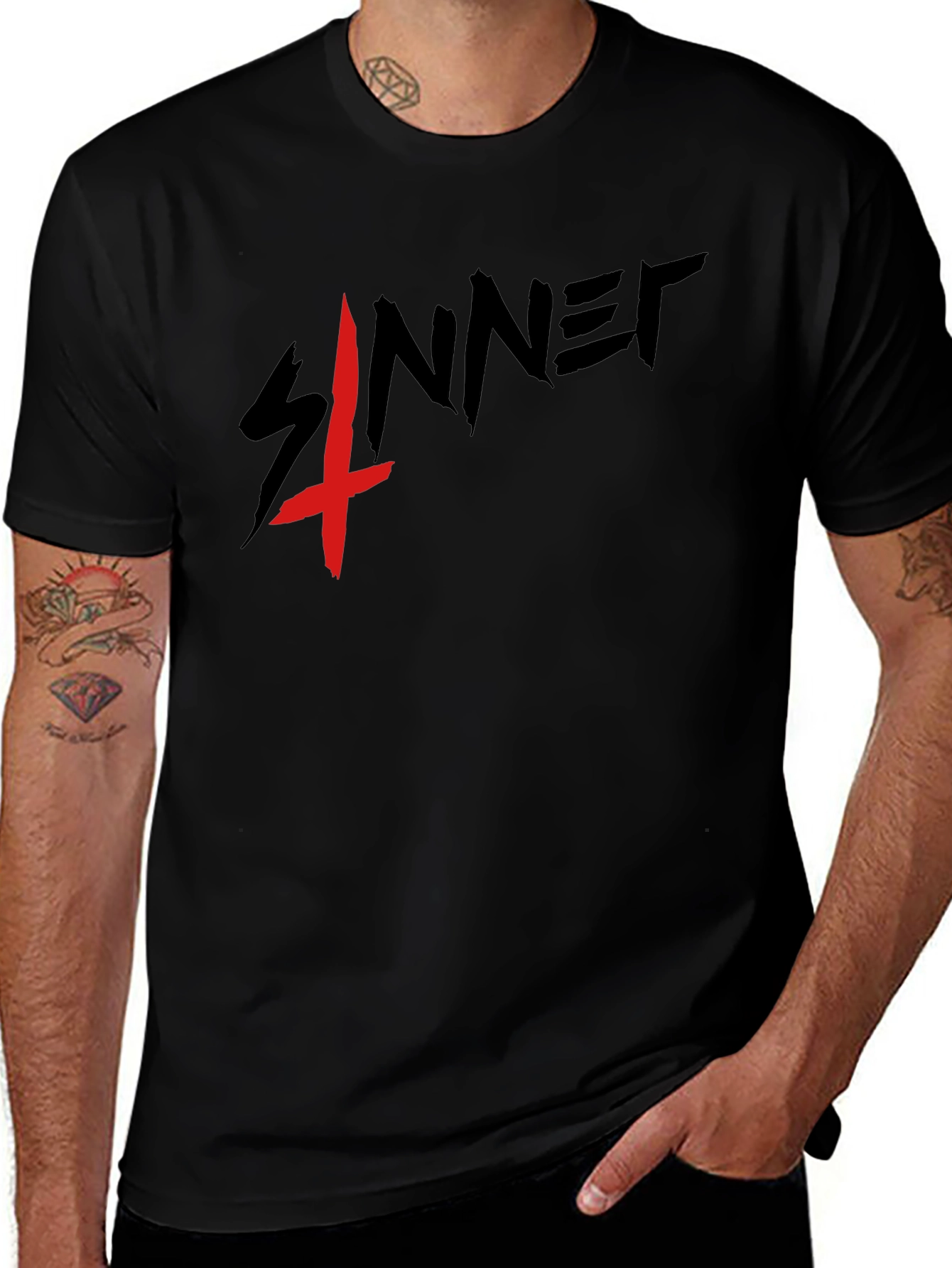 Sinner T-Shirt - Bold Graphic Tee Premium Cotton