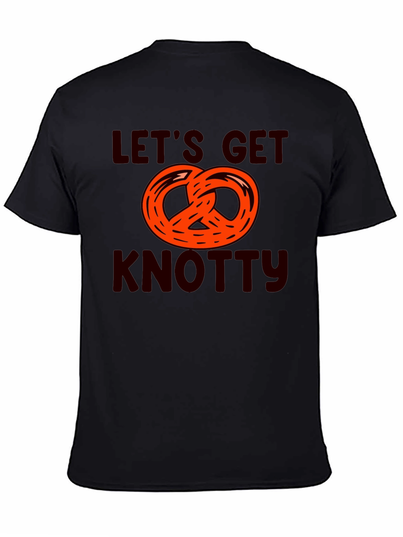 Lets Get Knotty Pretzel Graphic T-Shirt