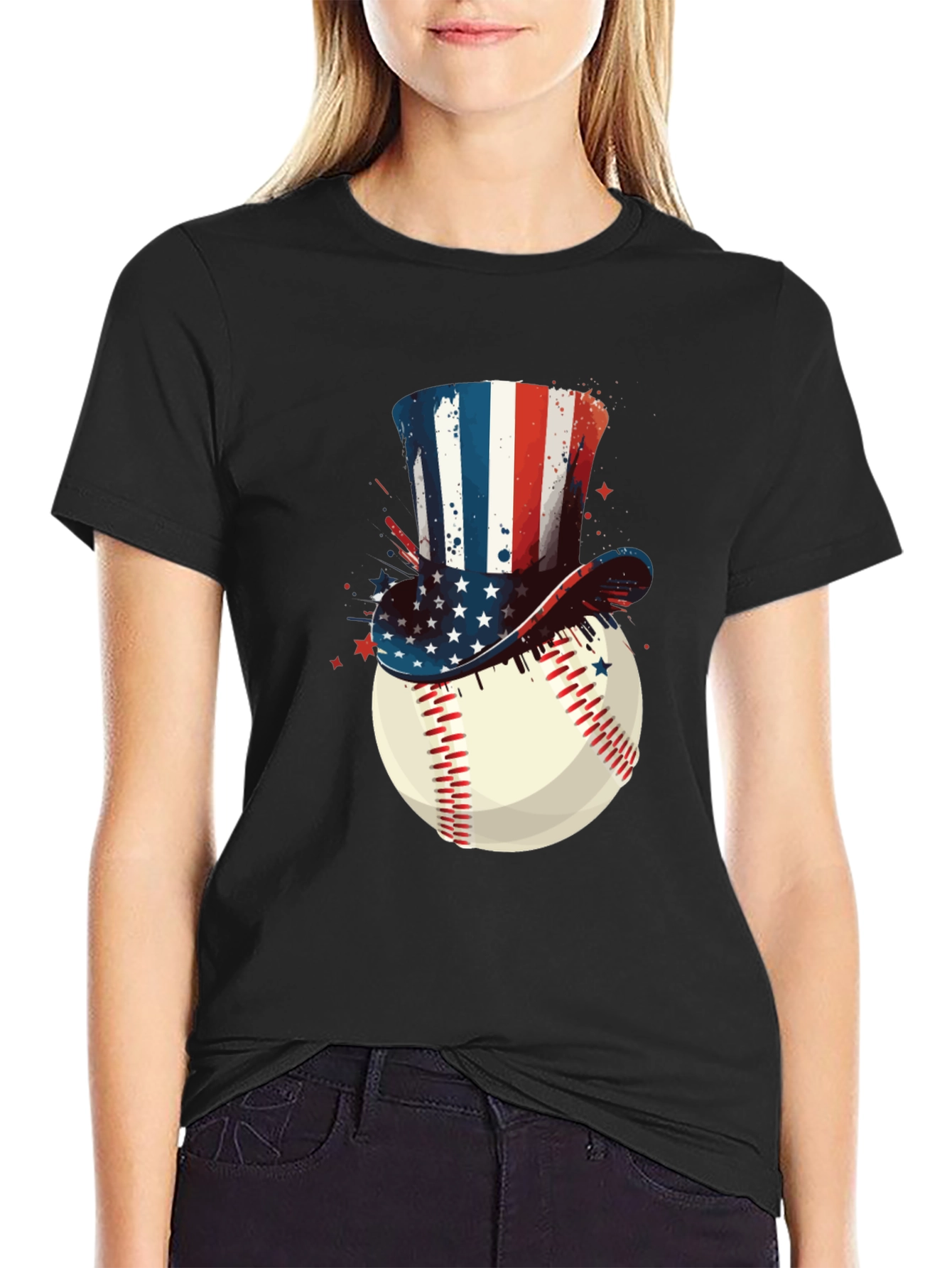 Patriotic Baseball T-Shirt