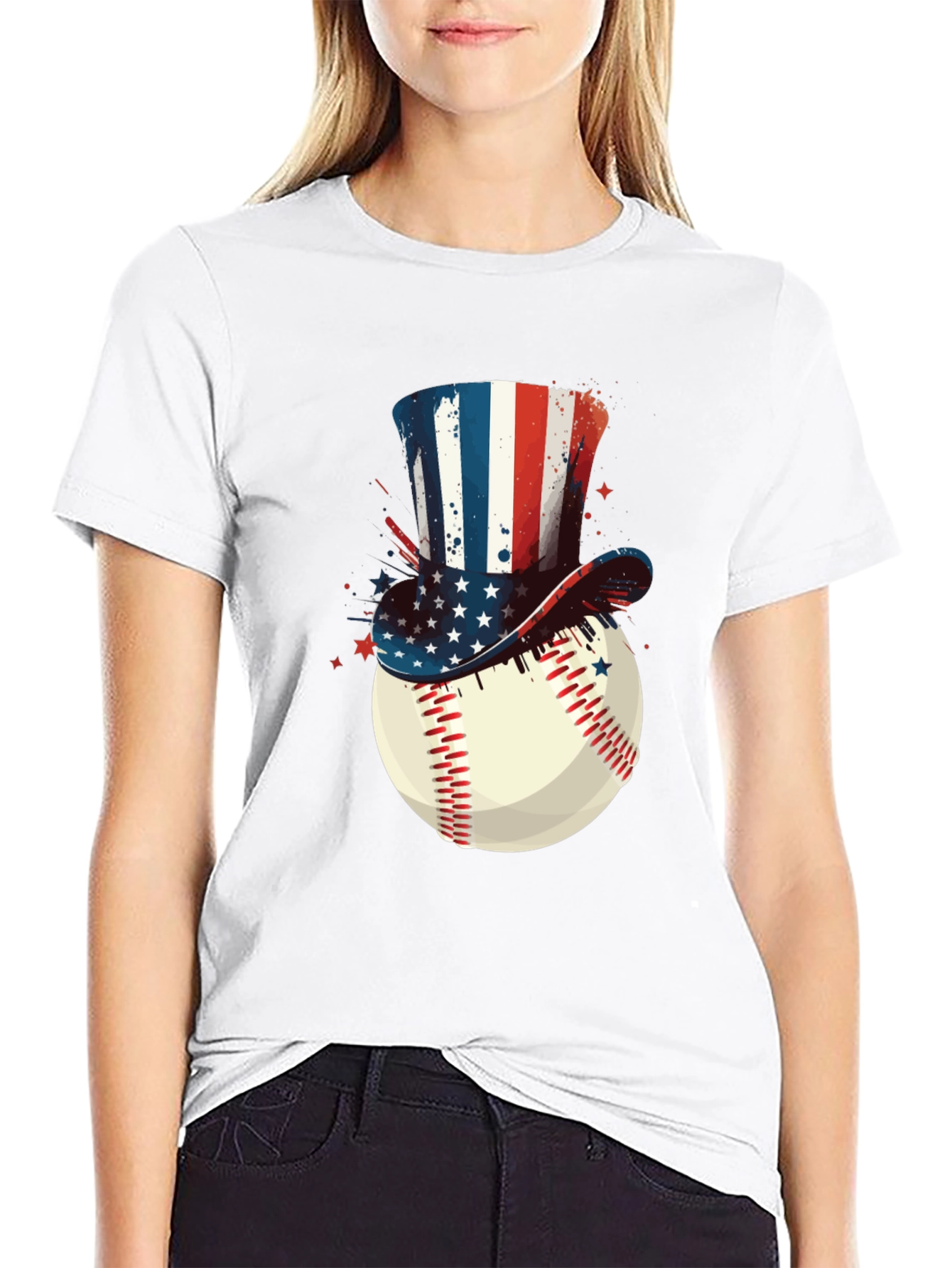 Patriotic Baseball T-Shirt