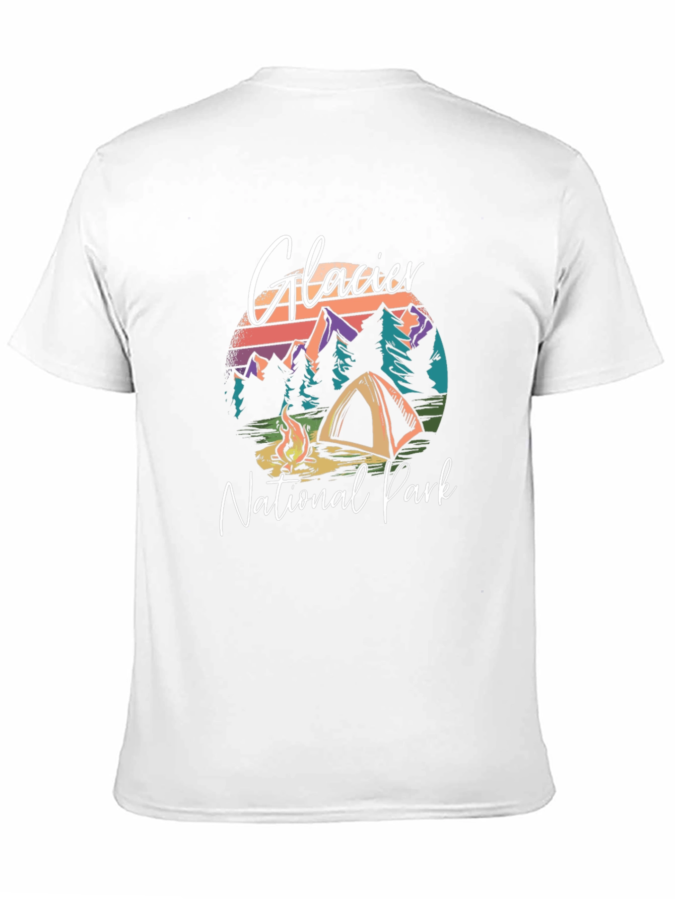Glacier National Park Graphic T-Shirt