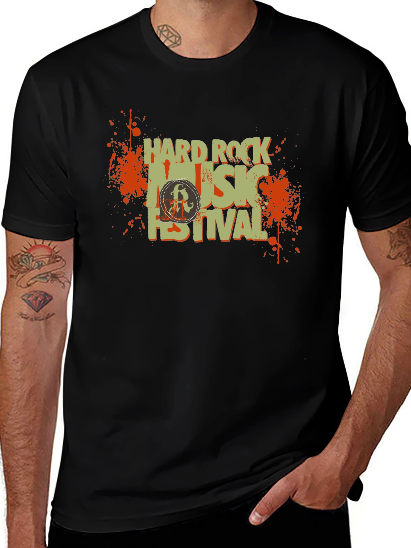 Hard Rock Music Festival Graphic Tee