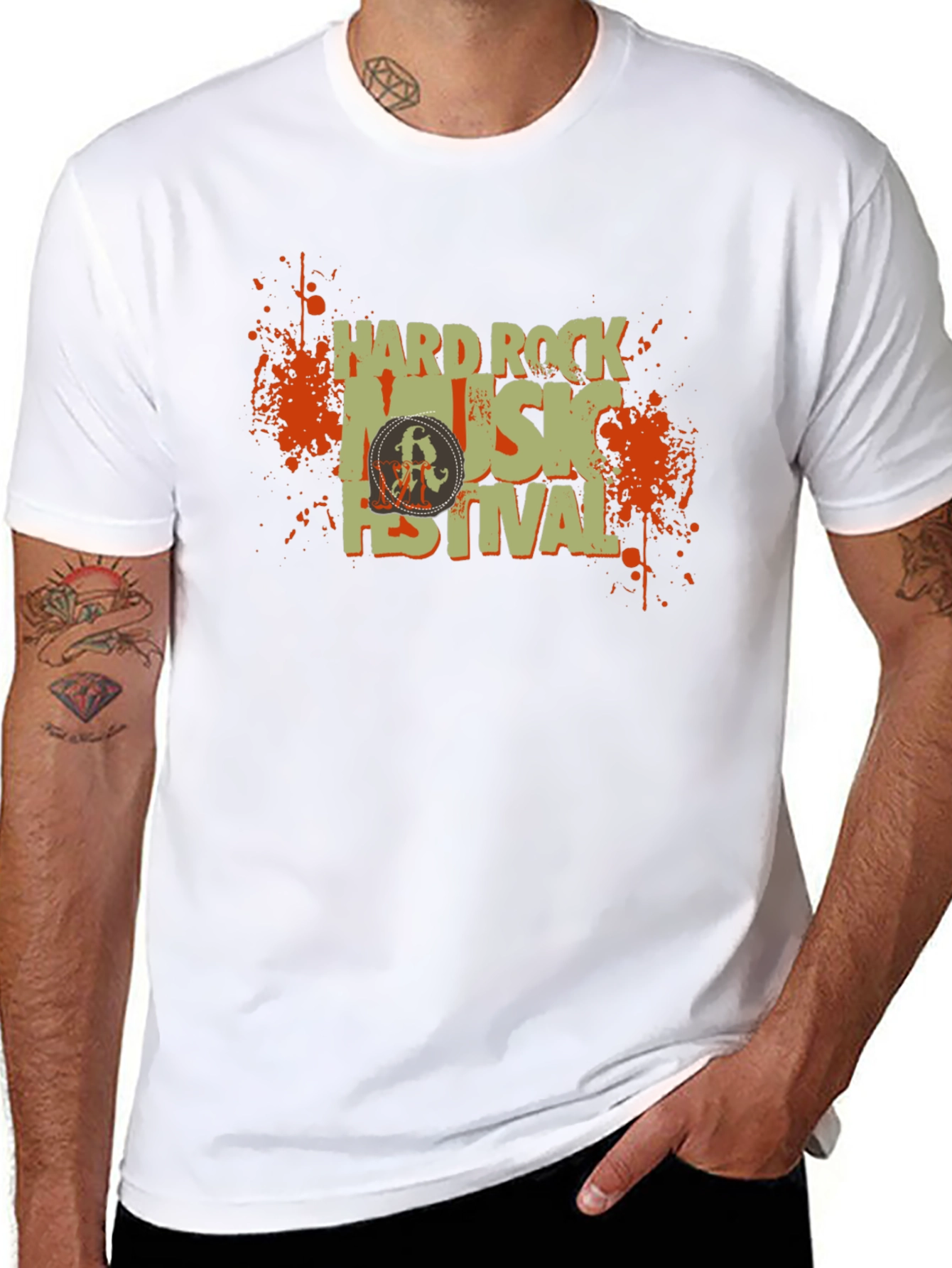 Hard Rock Music Festival Graphic Tee