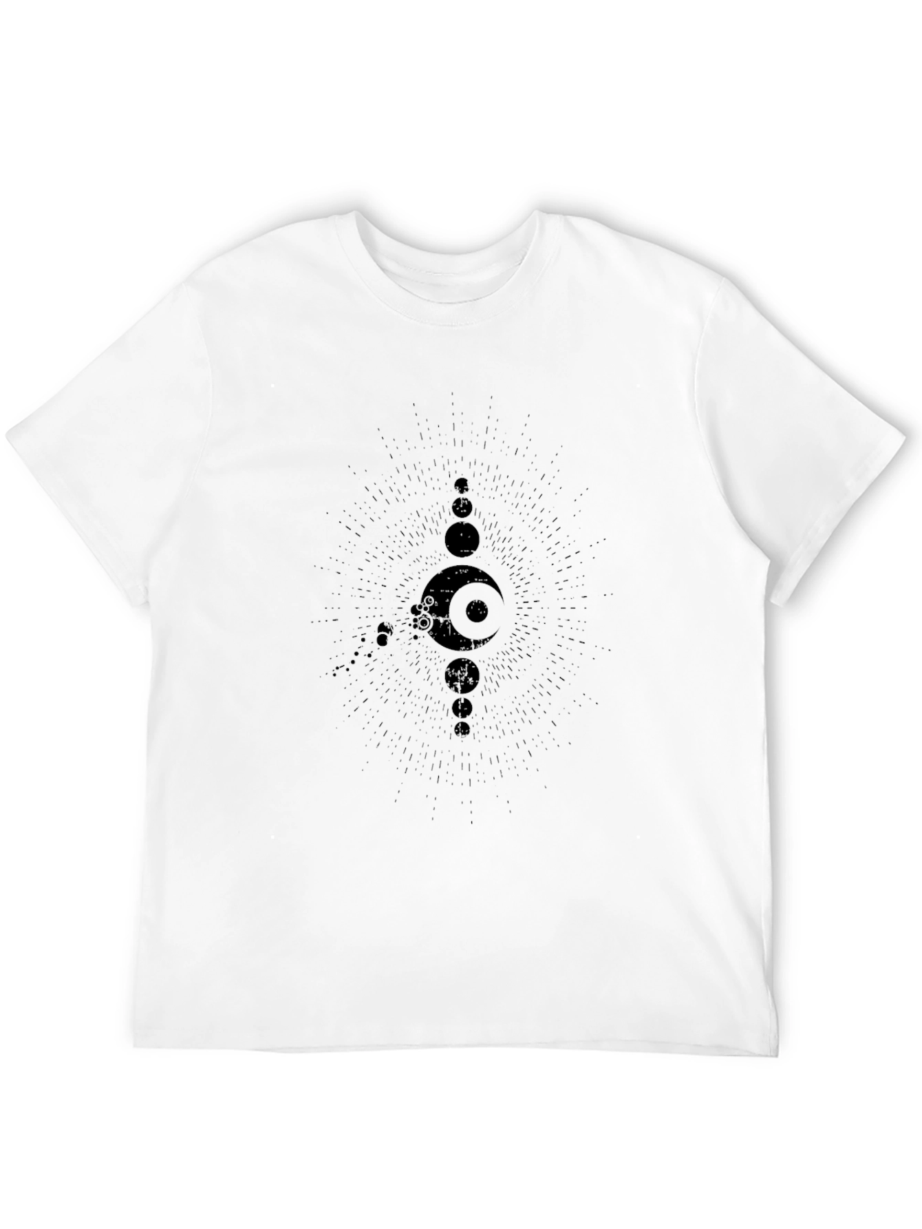 Black Graphic Print T-Shirt