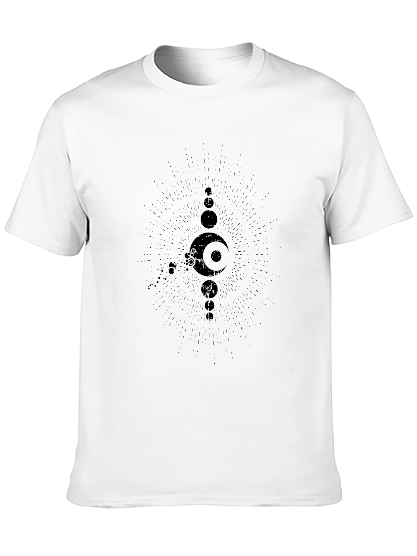 Black Graphic Print T-Shirt