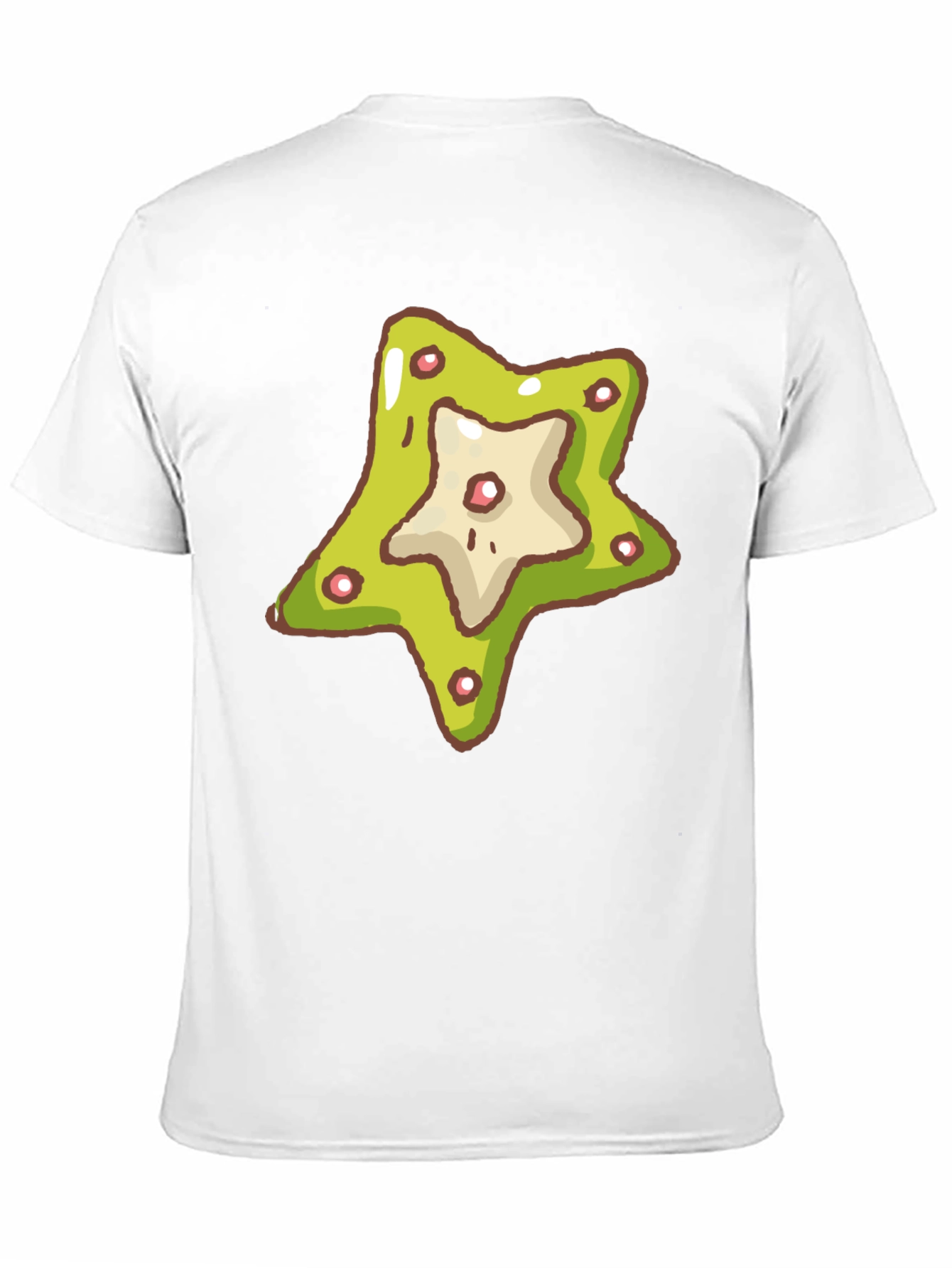 Star Cookie Graphic Tee - Casual Comfort