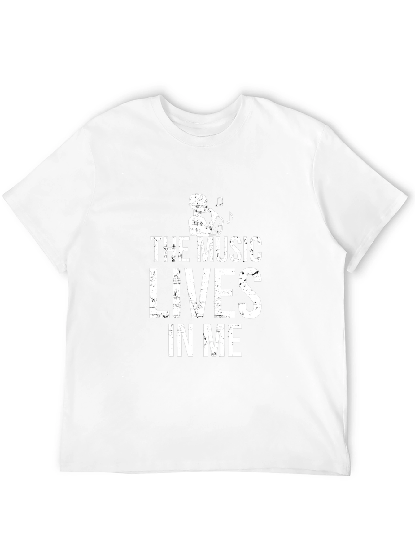 The Music Lives In Me Graphic T-Shirt