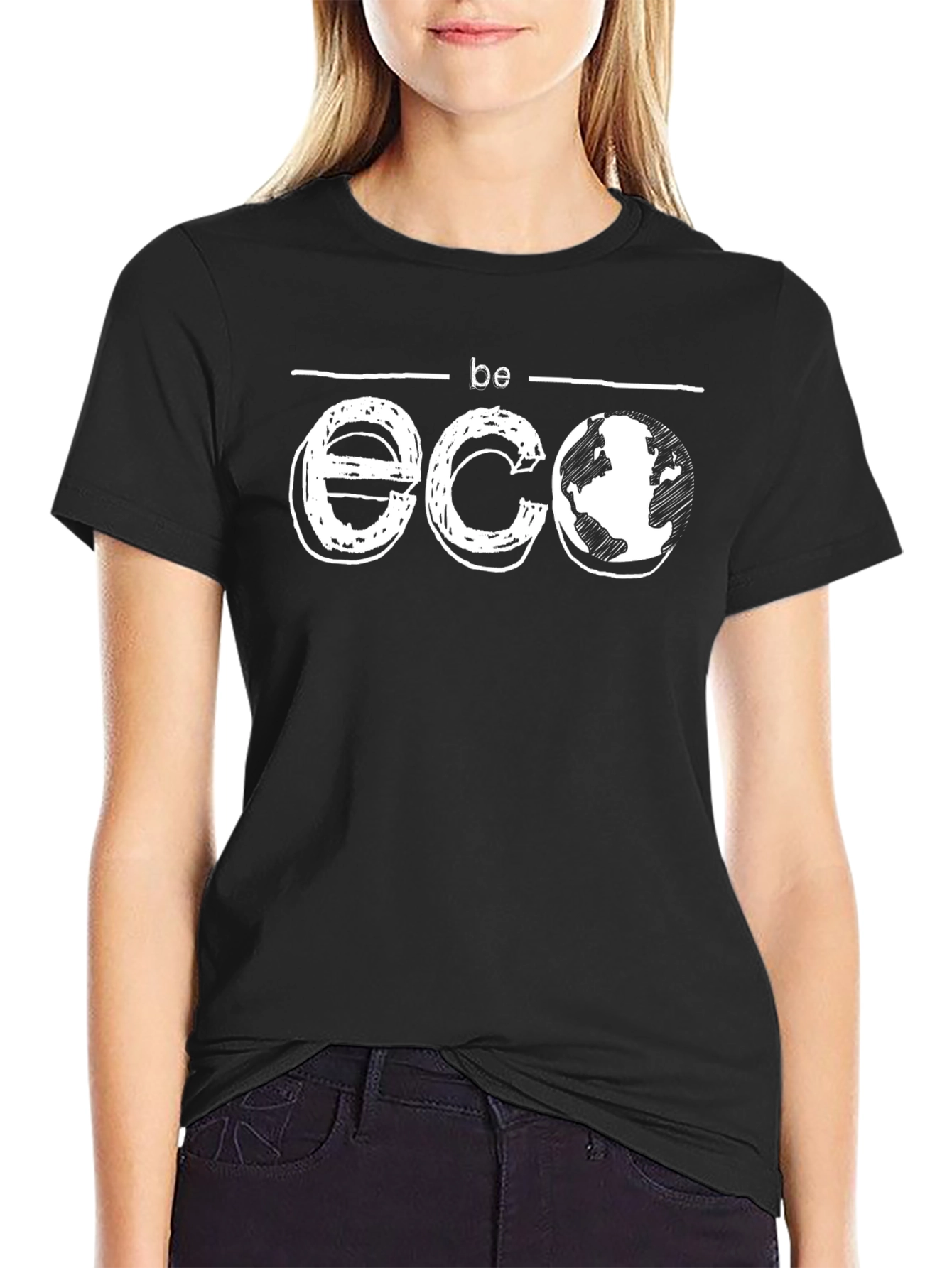 Be Eco Earth T-Shirt - Environmental Awareness