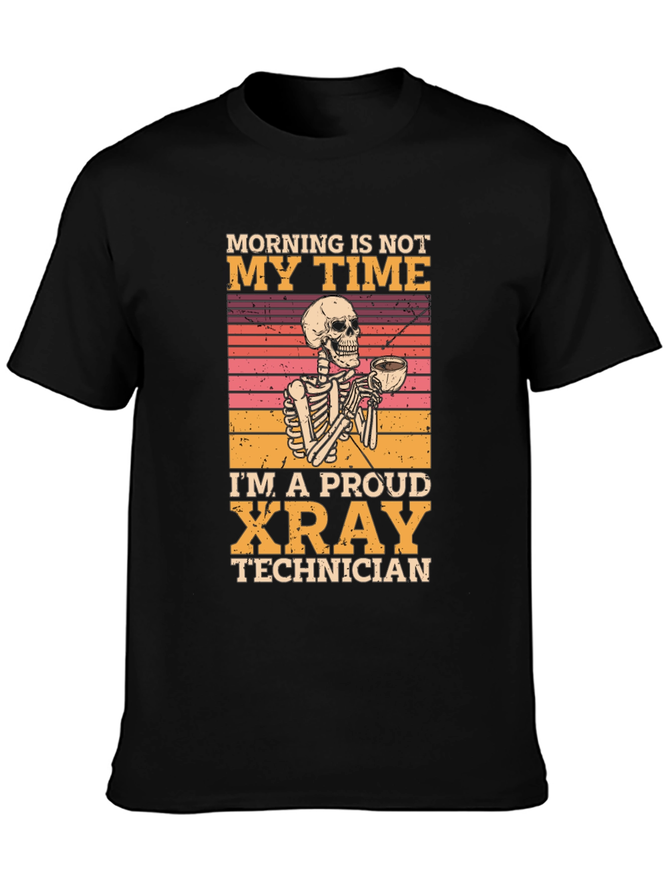Proud X-Ray Technician Skeleton T-Shirt