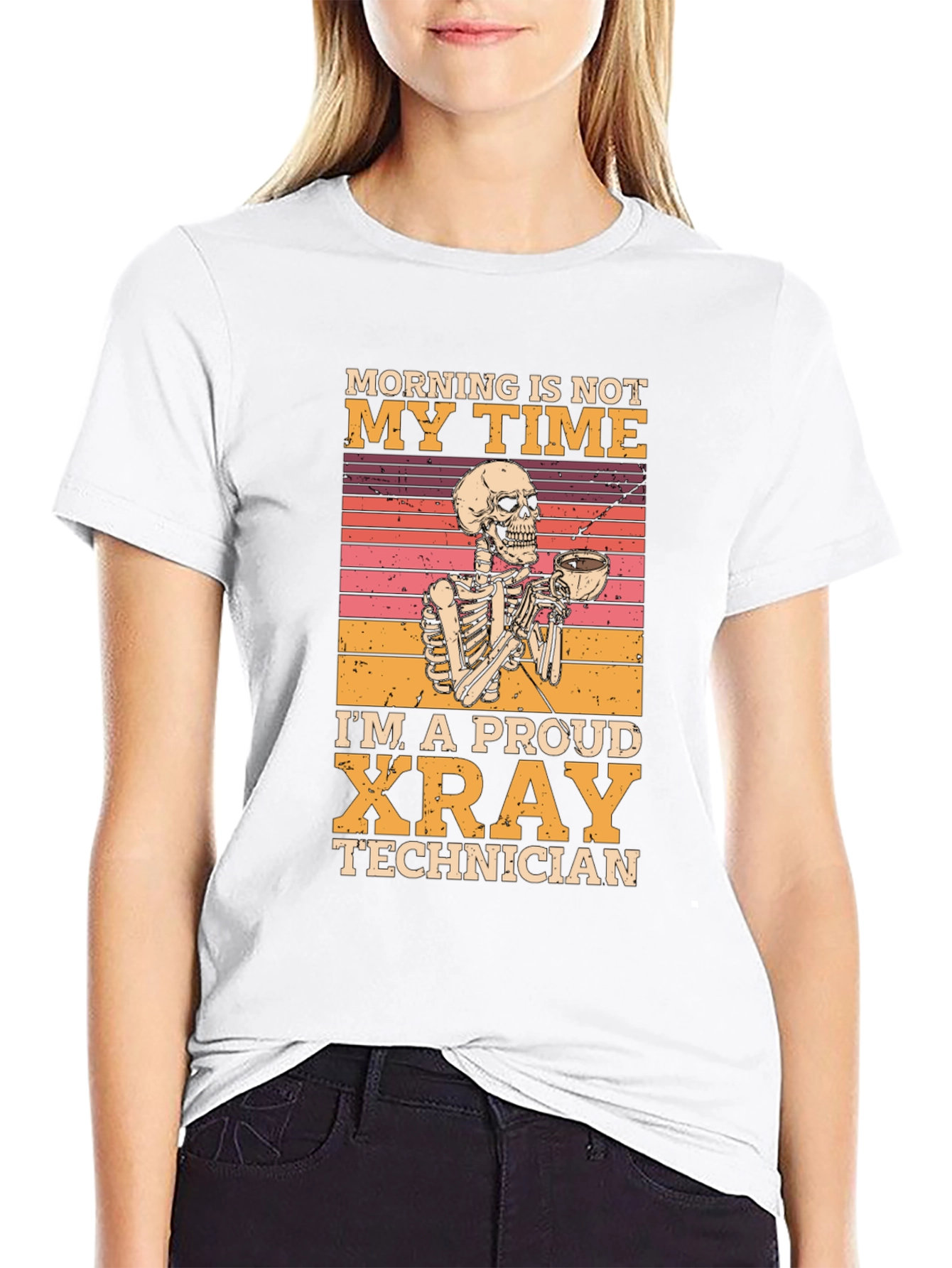 Proud X-Ray Technician Skeleton T-Shirt