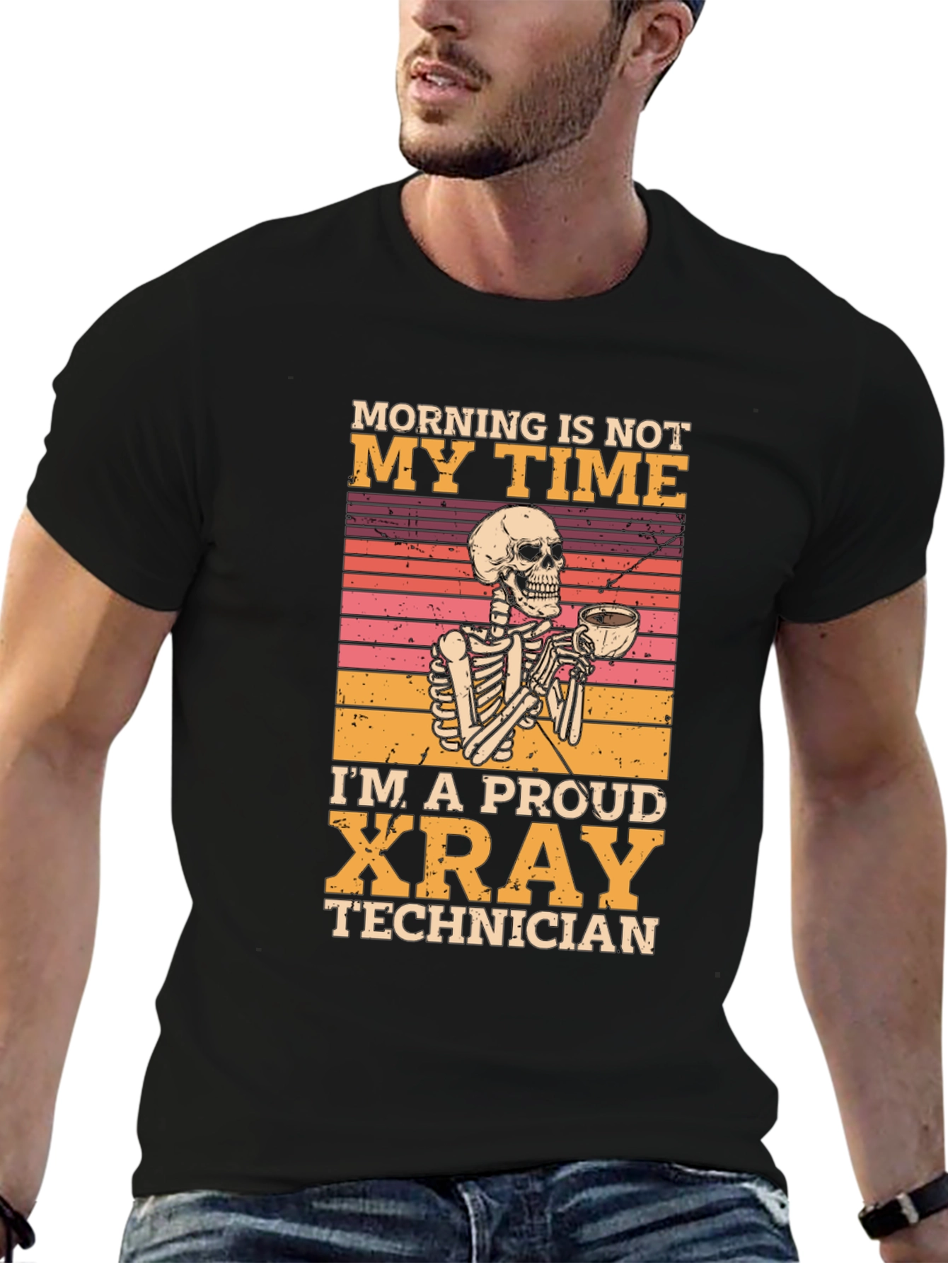 Proud X-Ray Technician Skeleton T-Shirt