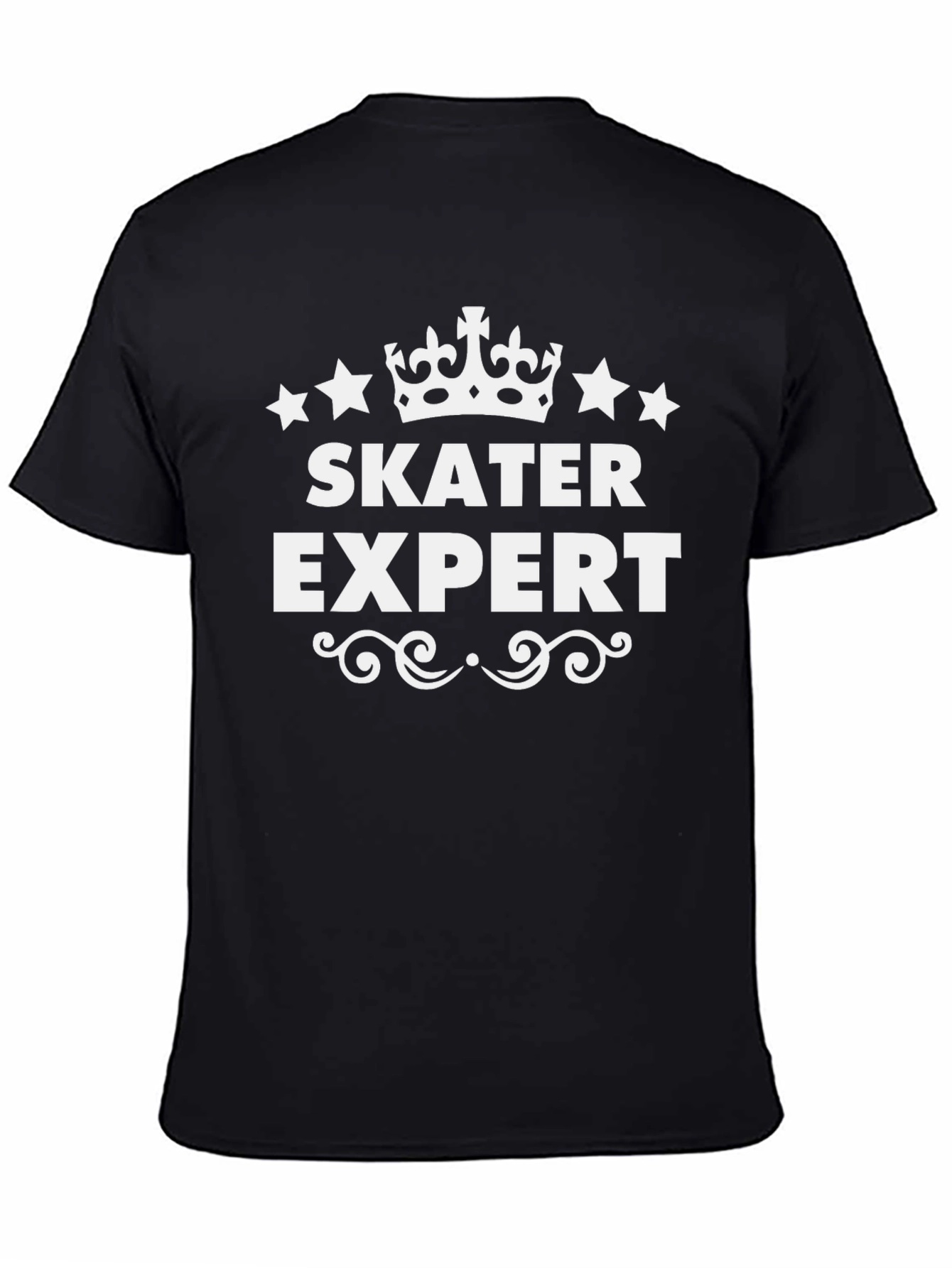 Skater Expert Black T-Shirt