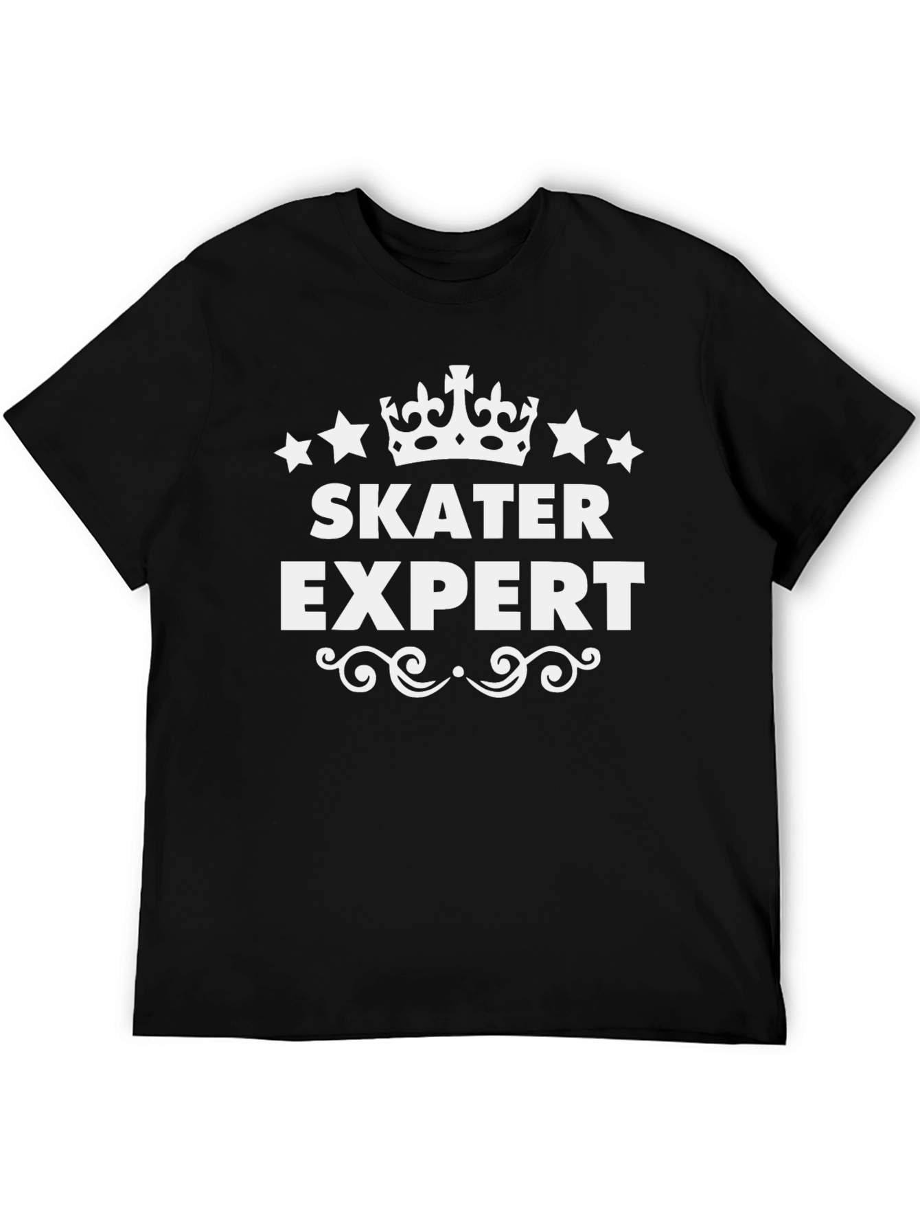 Skater Expert Black T-Shirt