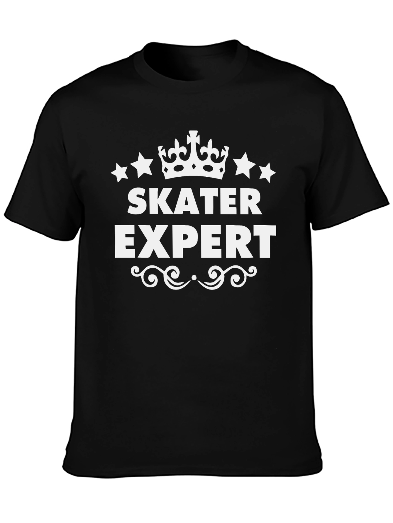 Skater Expert Black T-Shirt