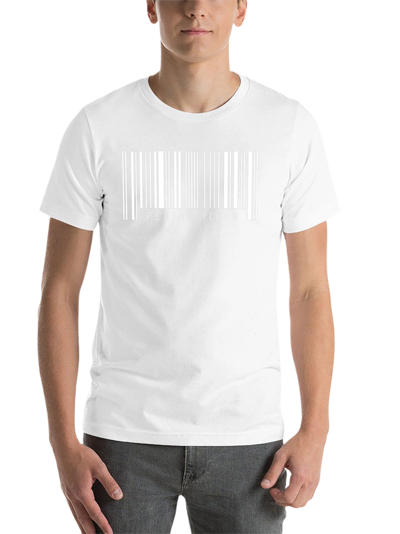 Pediatrician Barcode T-Shirt - Medical Profession Tee