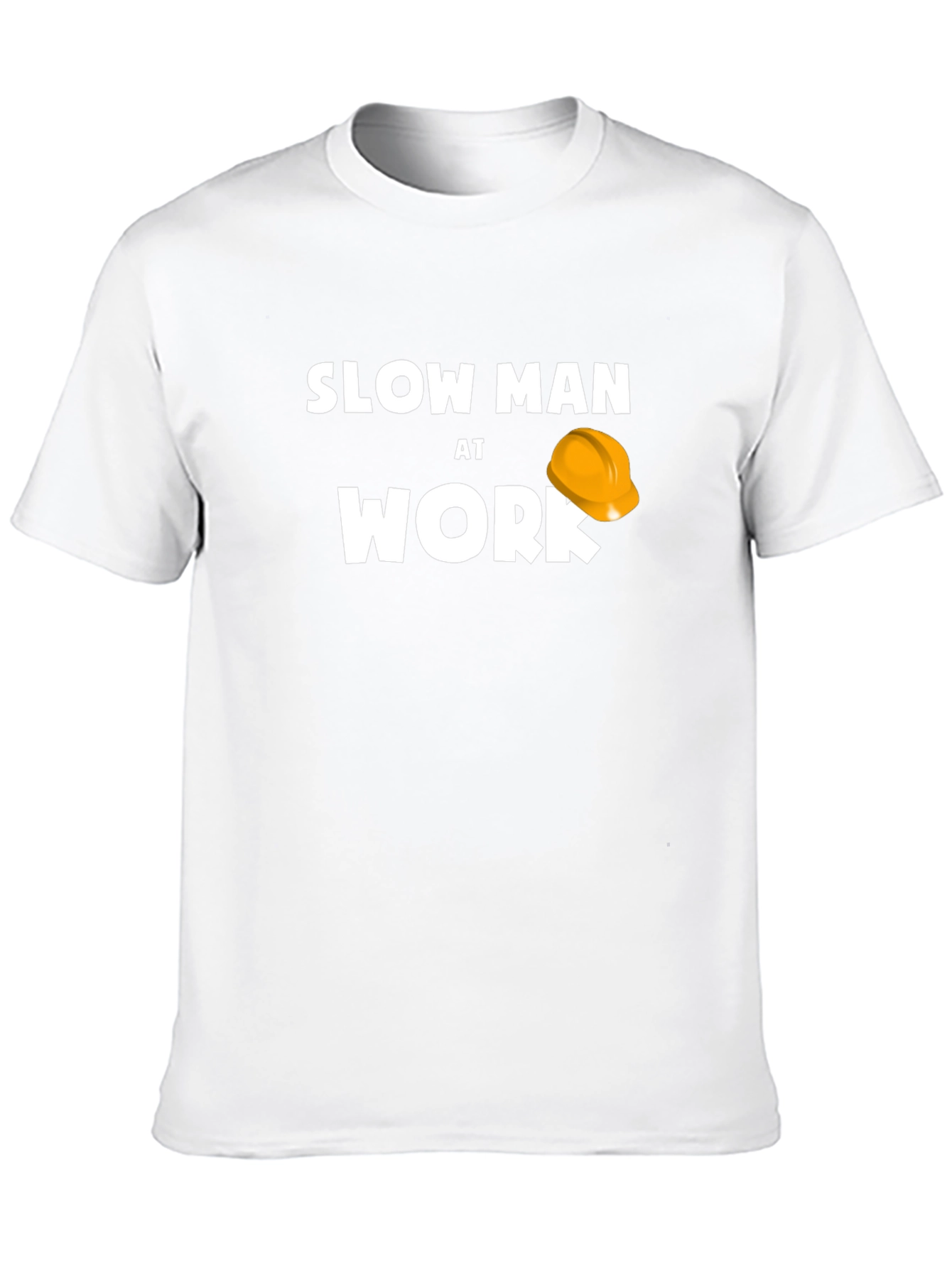 Slow Man At Work Funny T-Shirt