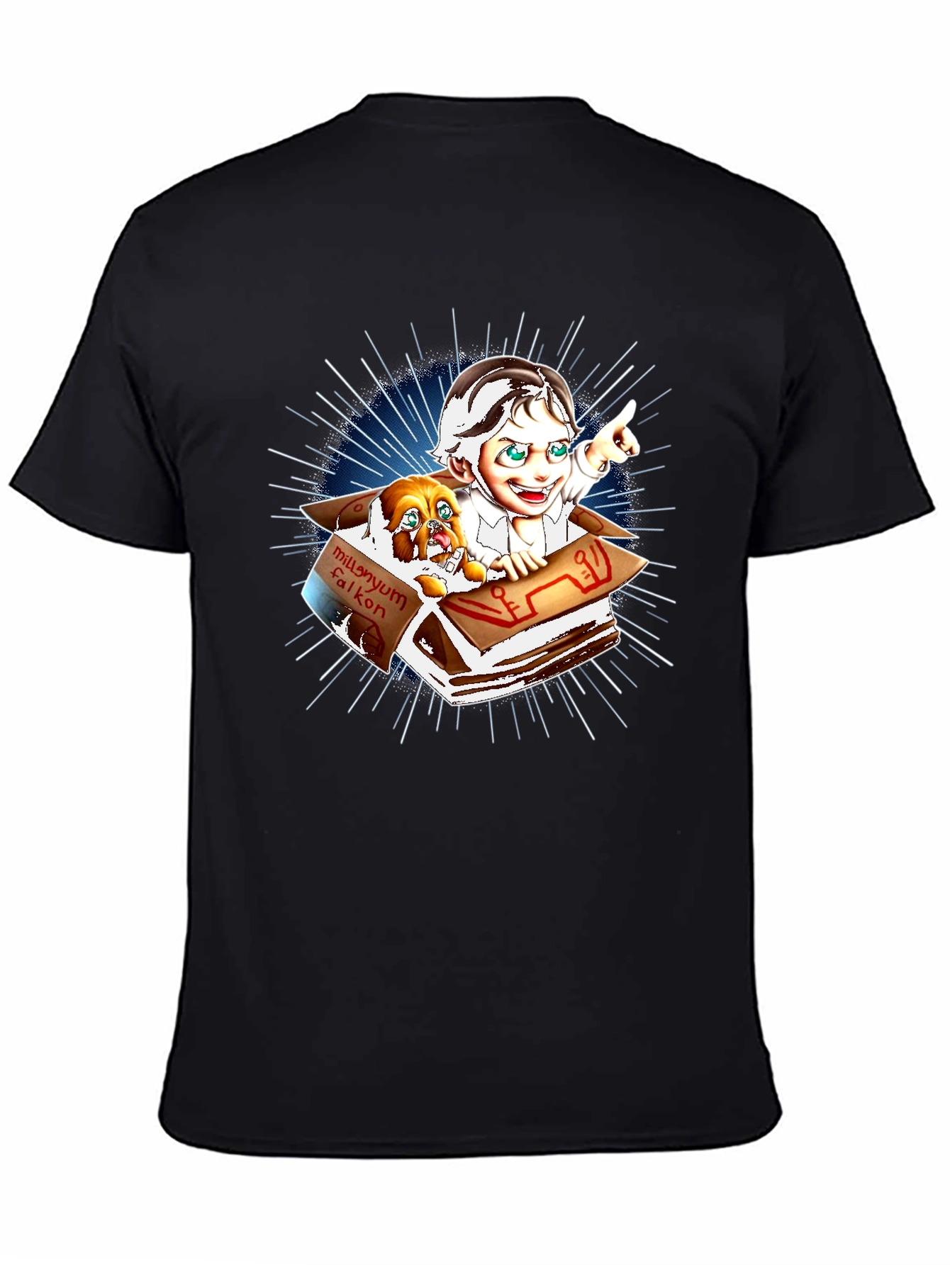 Millennium Falcon Dog T-Shirt