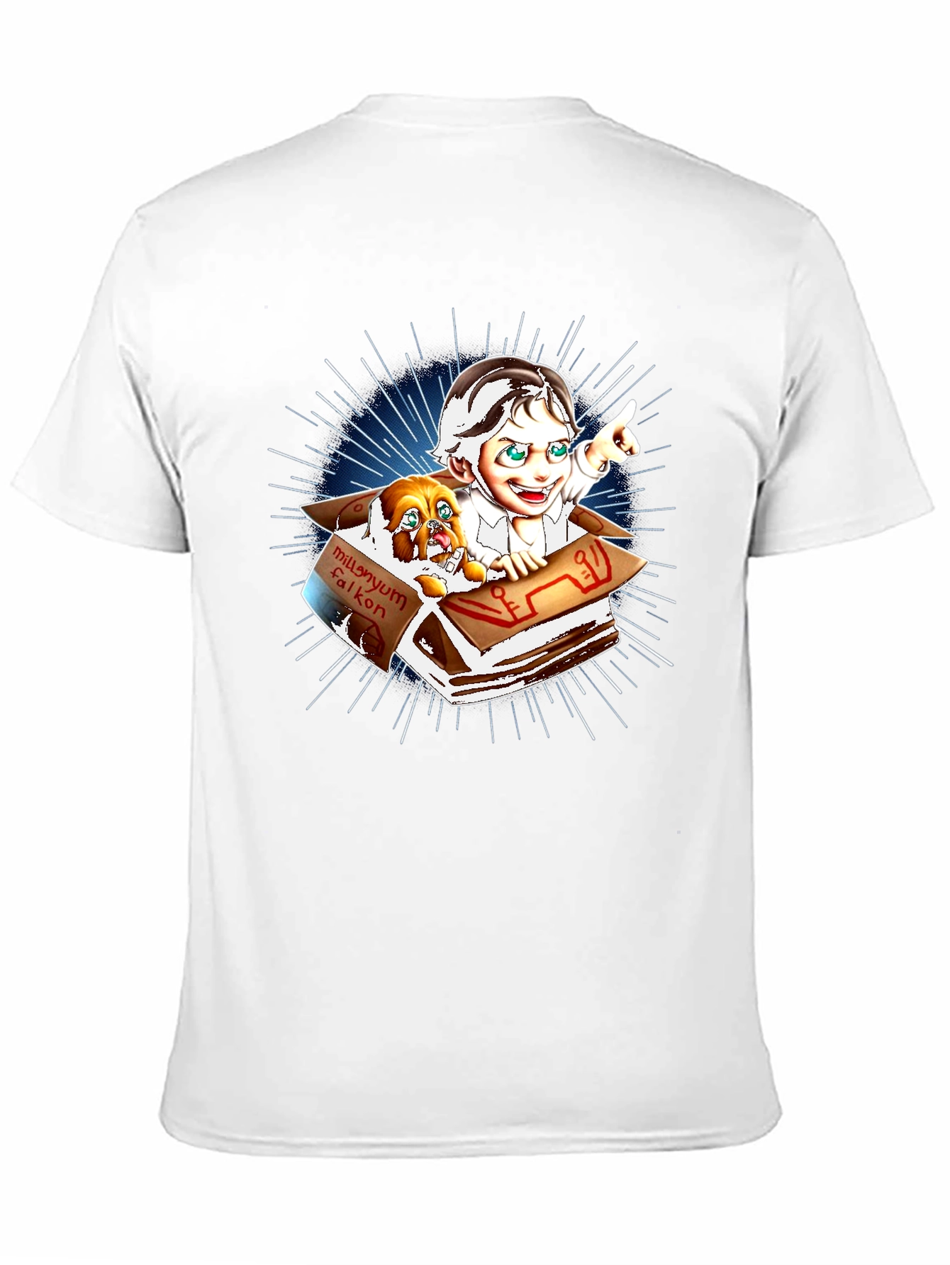Millennium Falcon Dog T-Shirt