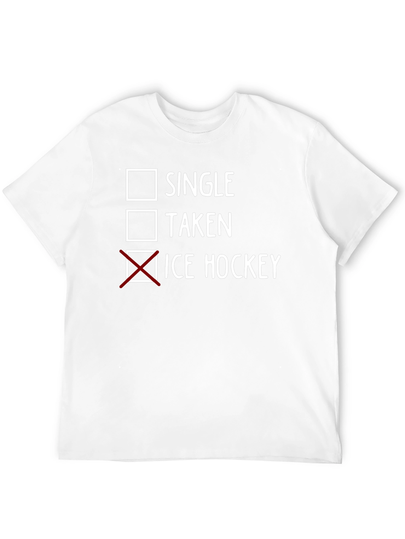 Single Taken Ice Hockey T-Shirt