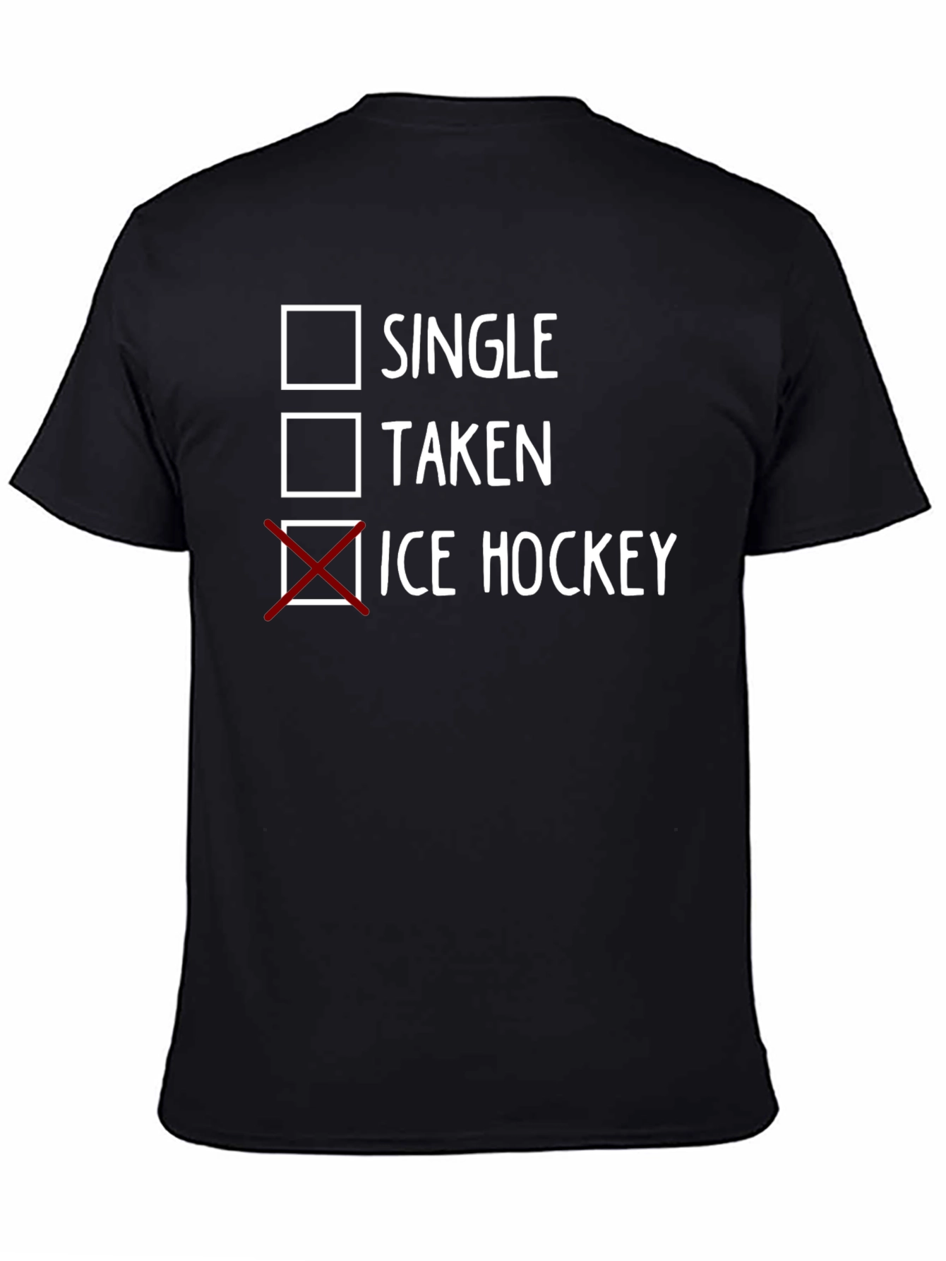 Single Taken Ice Hockey T-Shirt