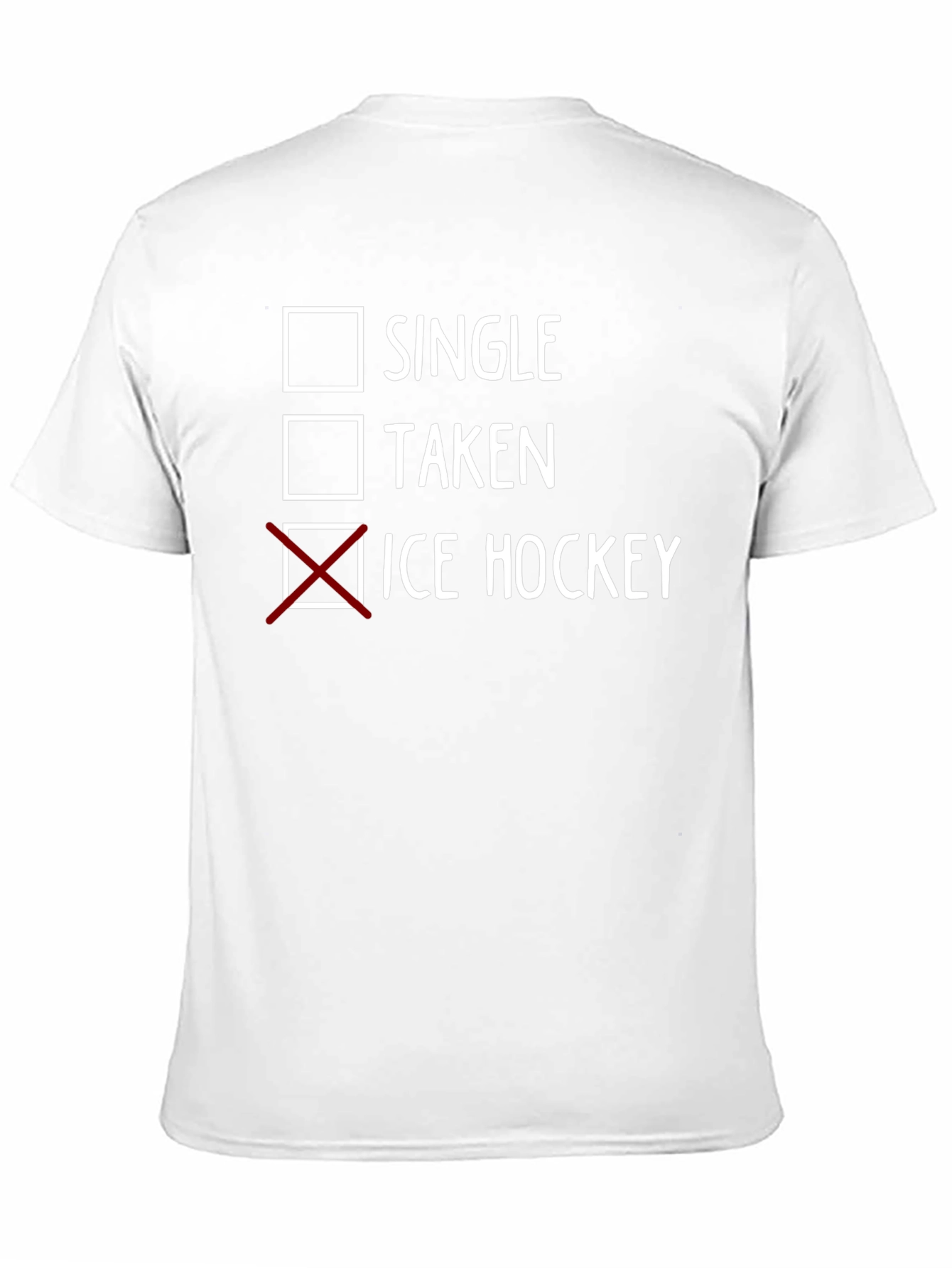 Single Taken Ice Hockey T-Shirt