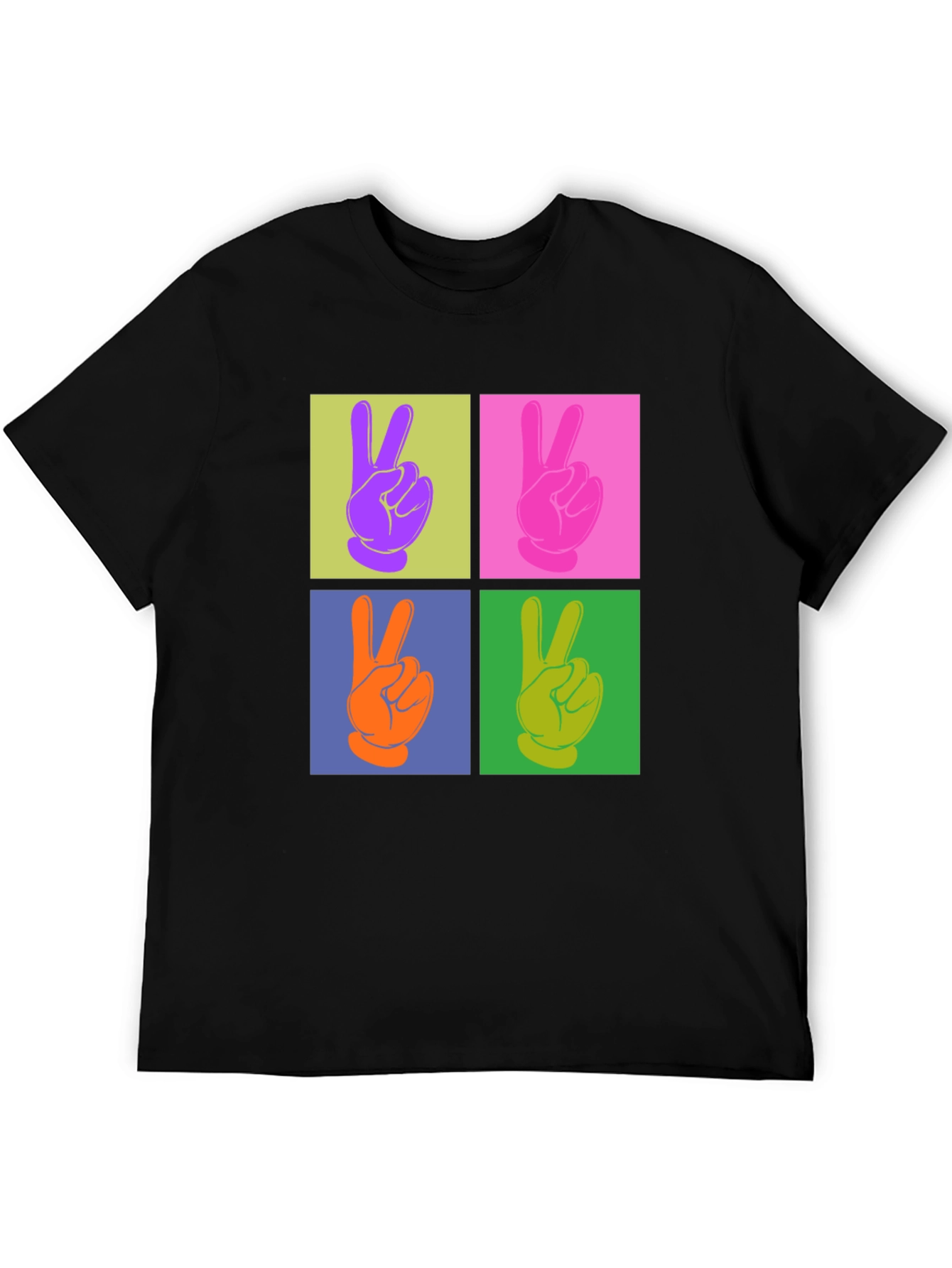 Peace Sign Pop Art T-Shirt