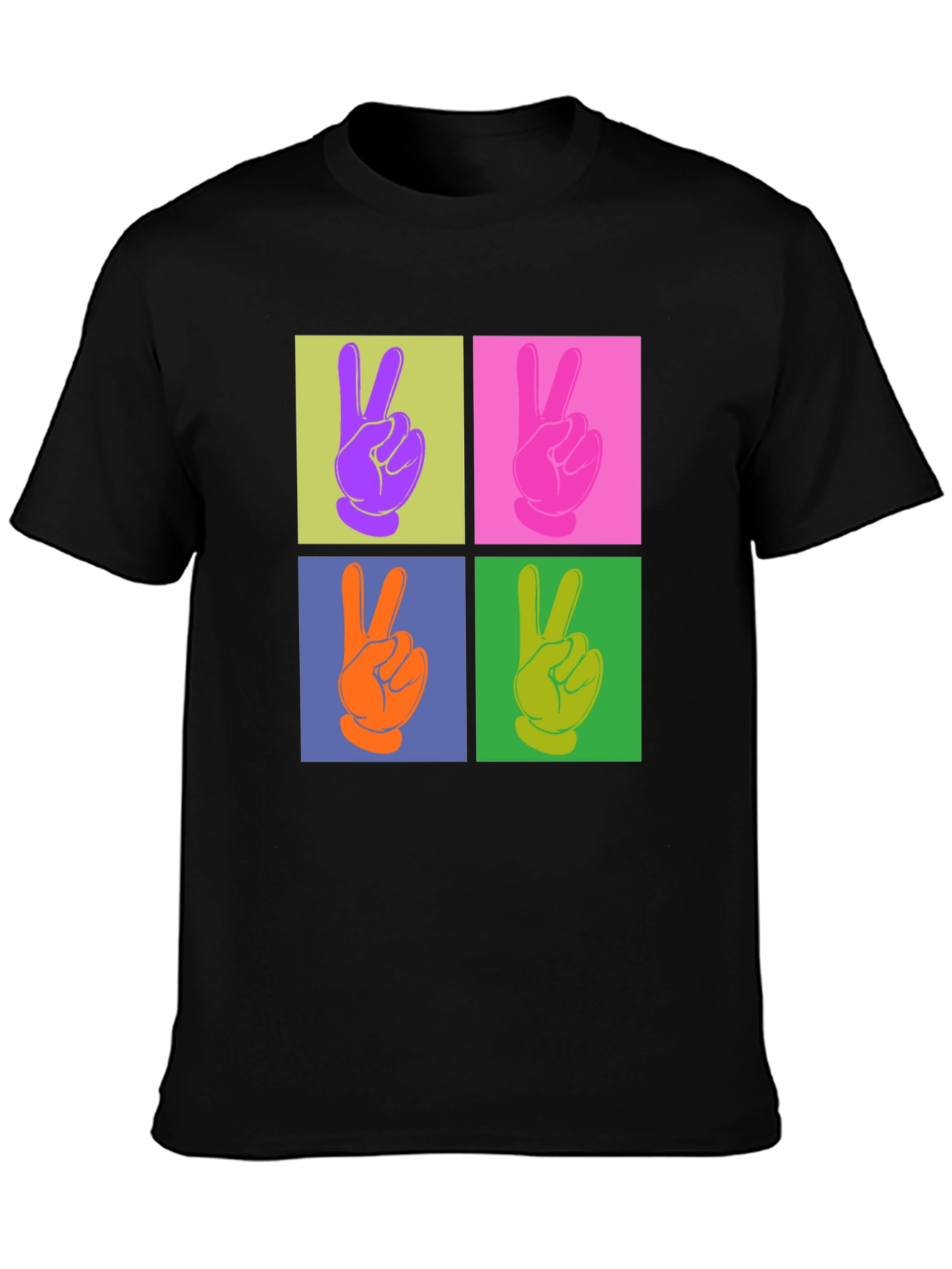 Peace Sign Pop Art T-Shirt