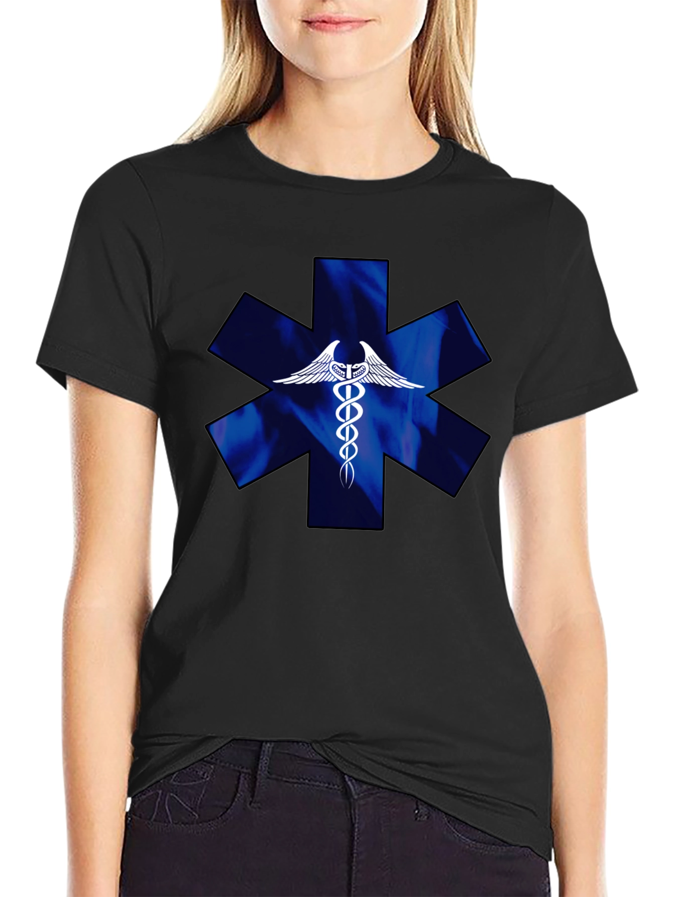 Star of Life EMT Graphic T-Shirt