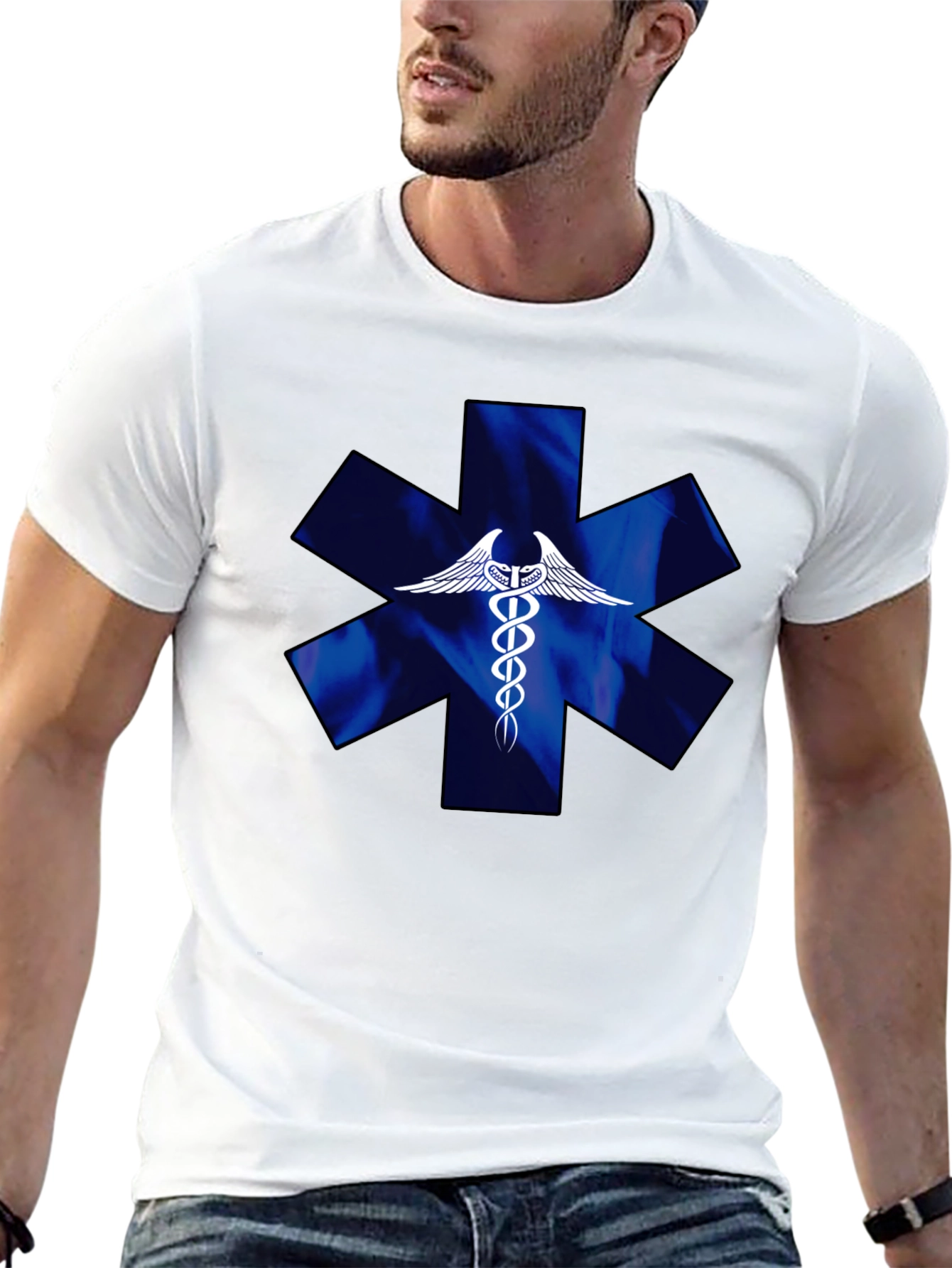 Star of Life EMT Graphic T-Shirt