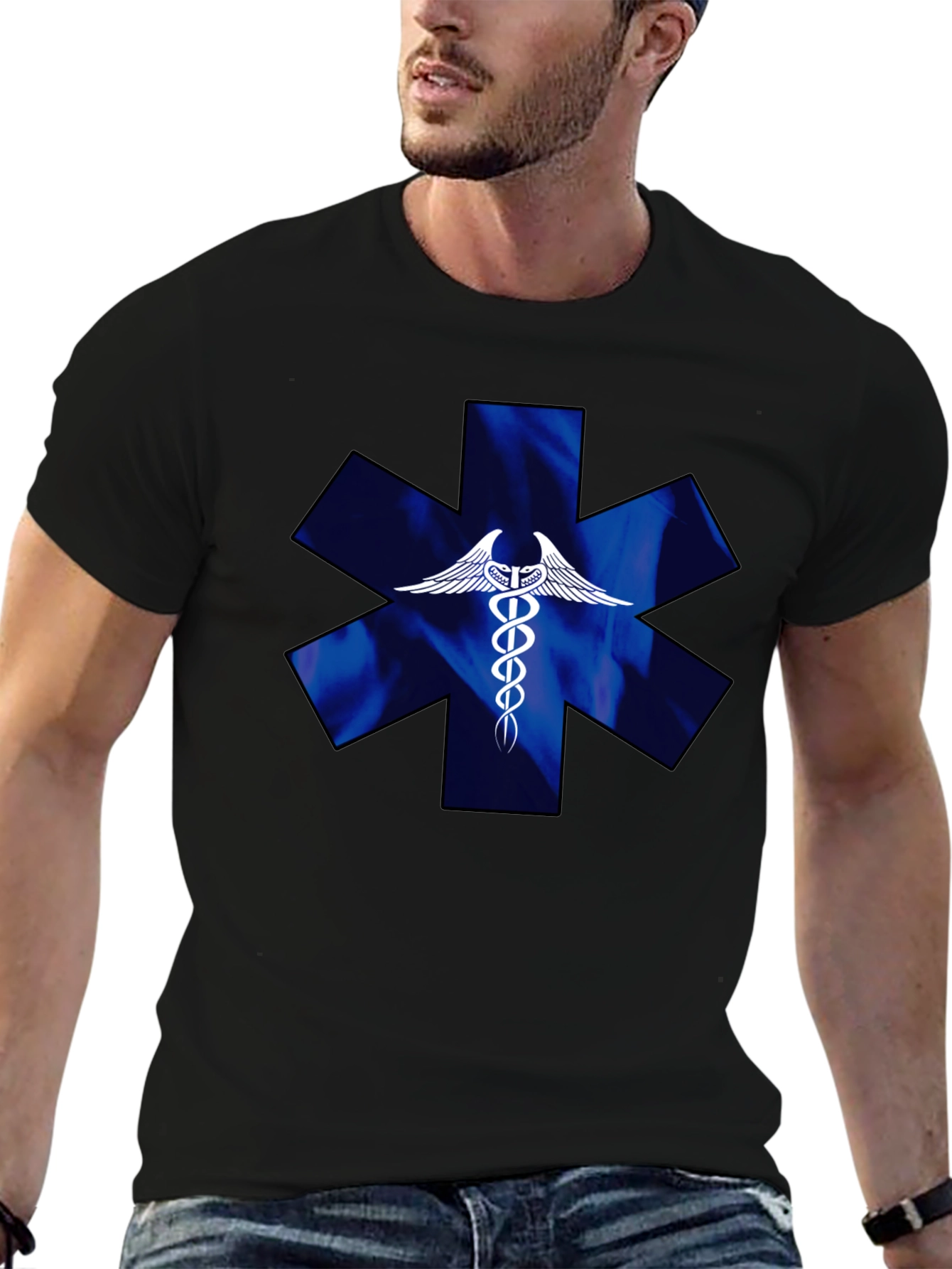 Star of Life EMT Graphic T-Shirt
