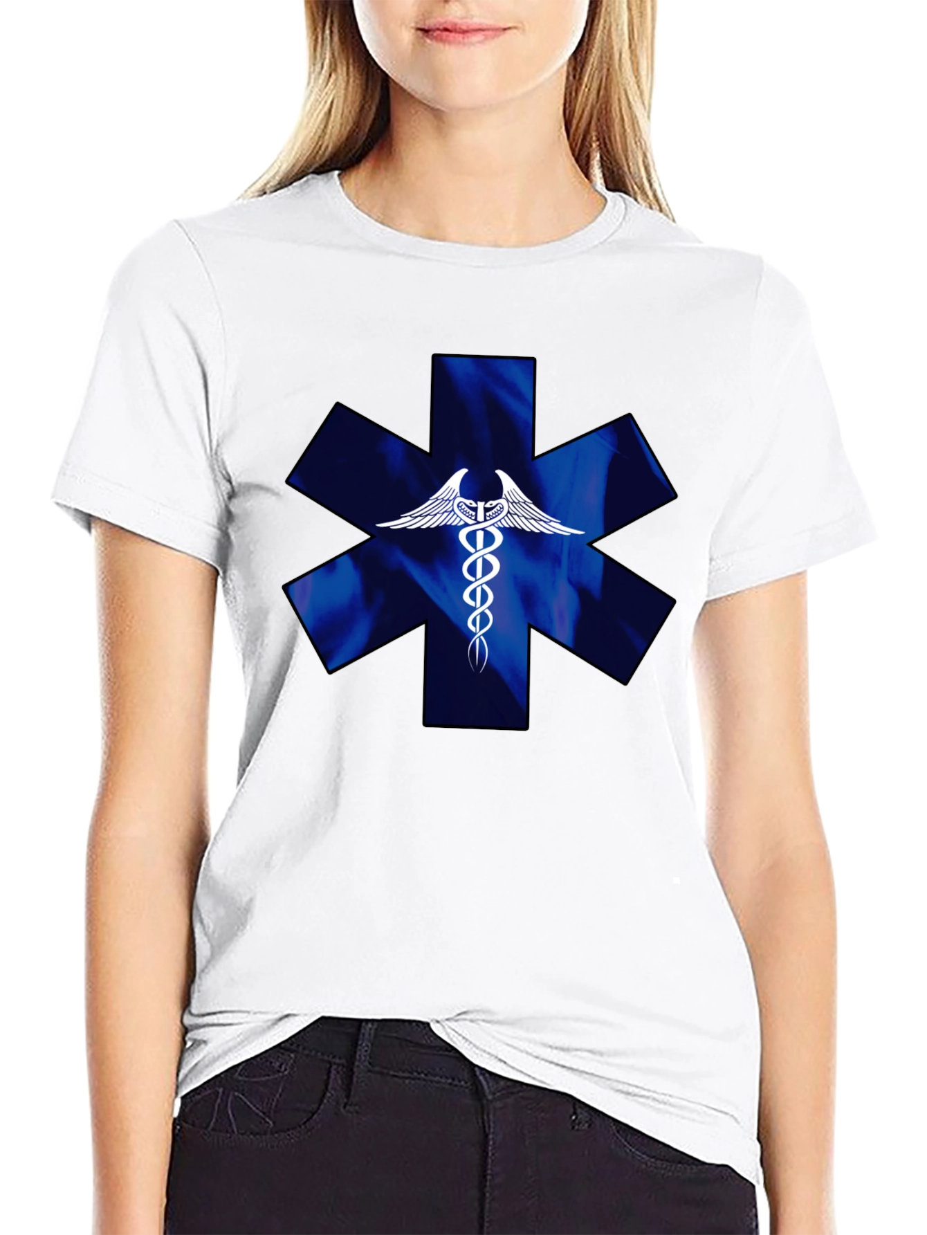 Star of Life EMT Graphic T-Shirt