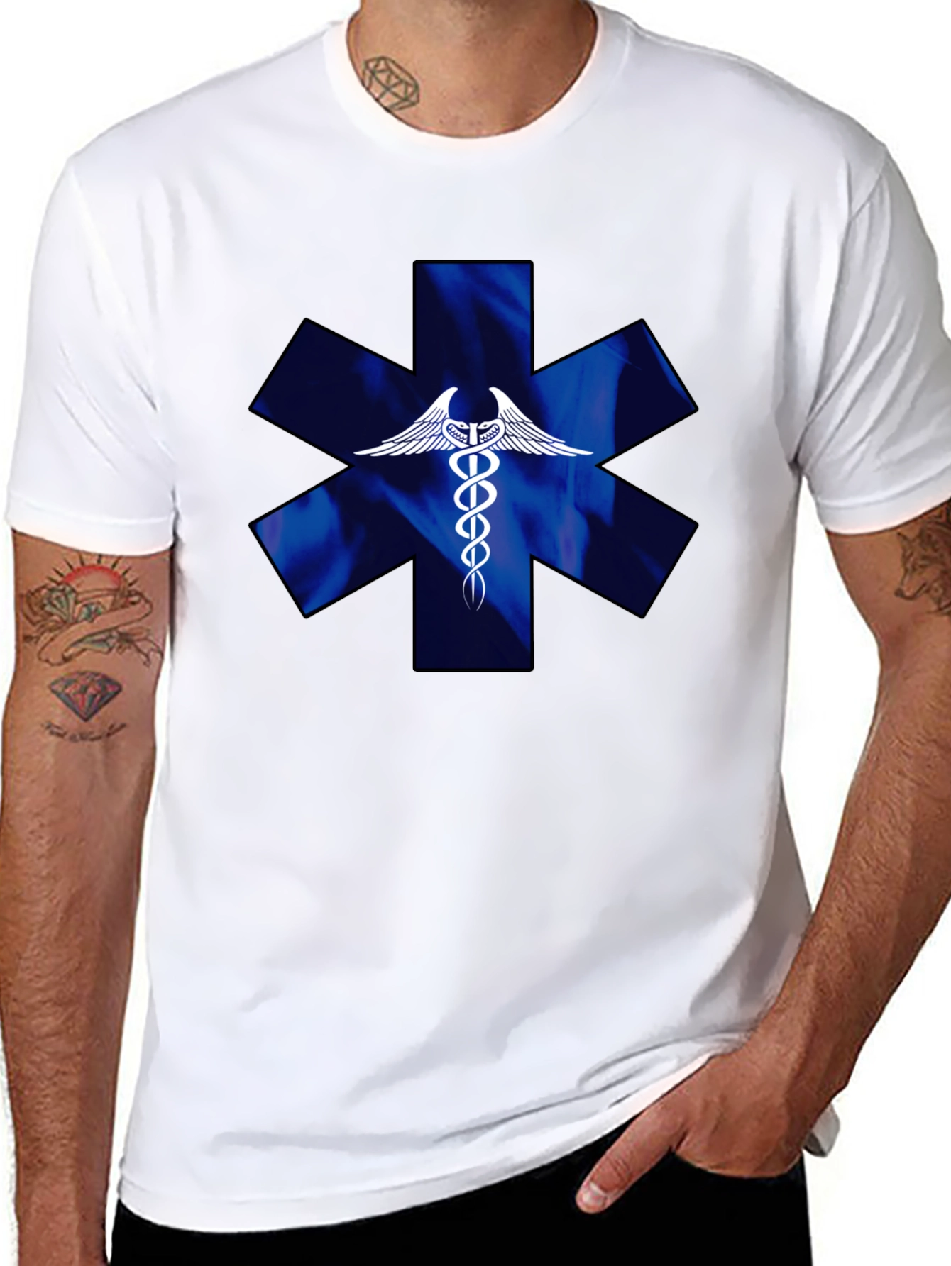 Star of Life EMT Graphic T-Shirt